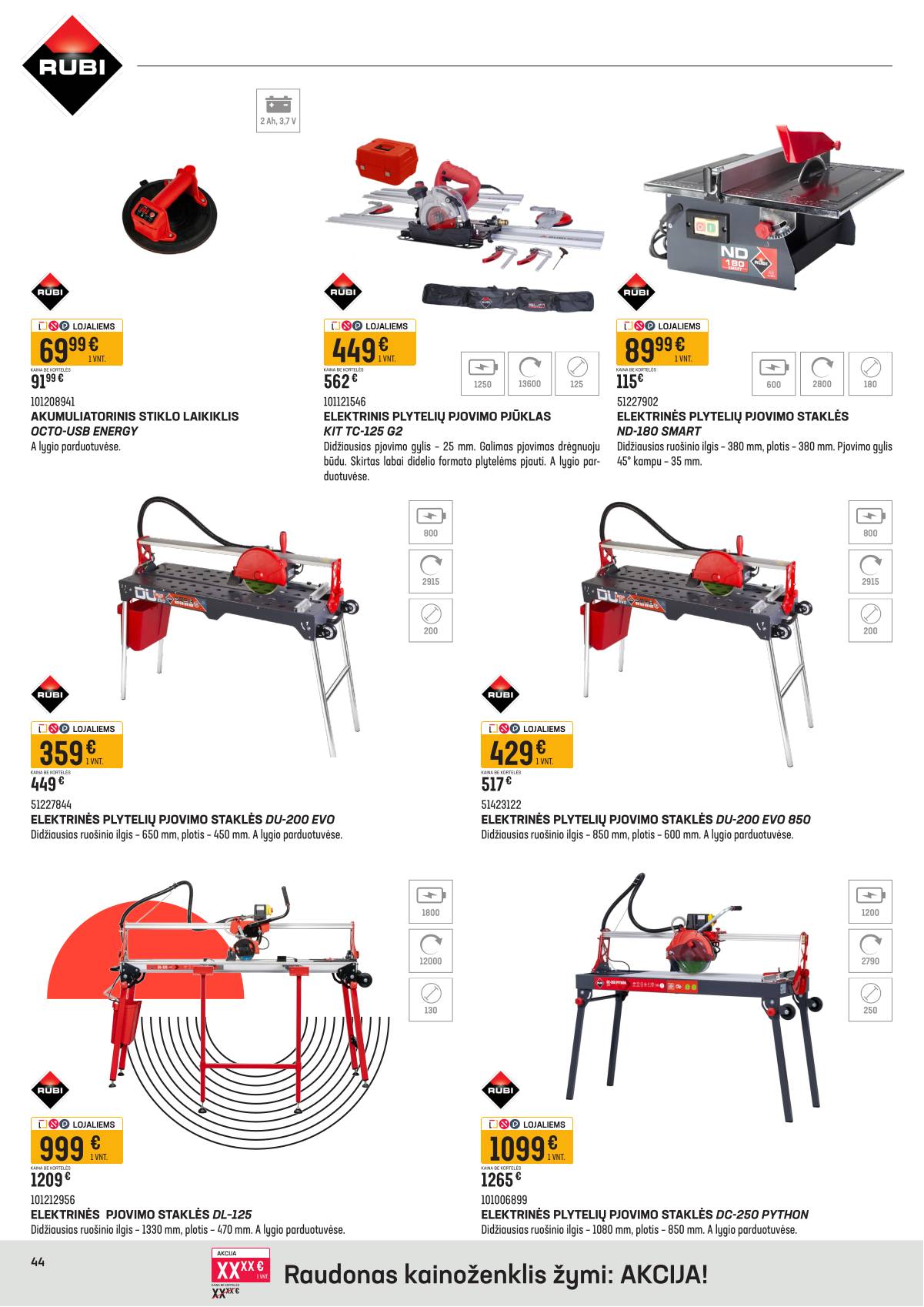 Senukai - Senukai nuolaidų leidinys Nr. 10 (687) 44 puslapis