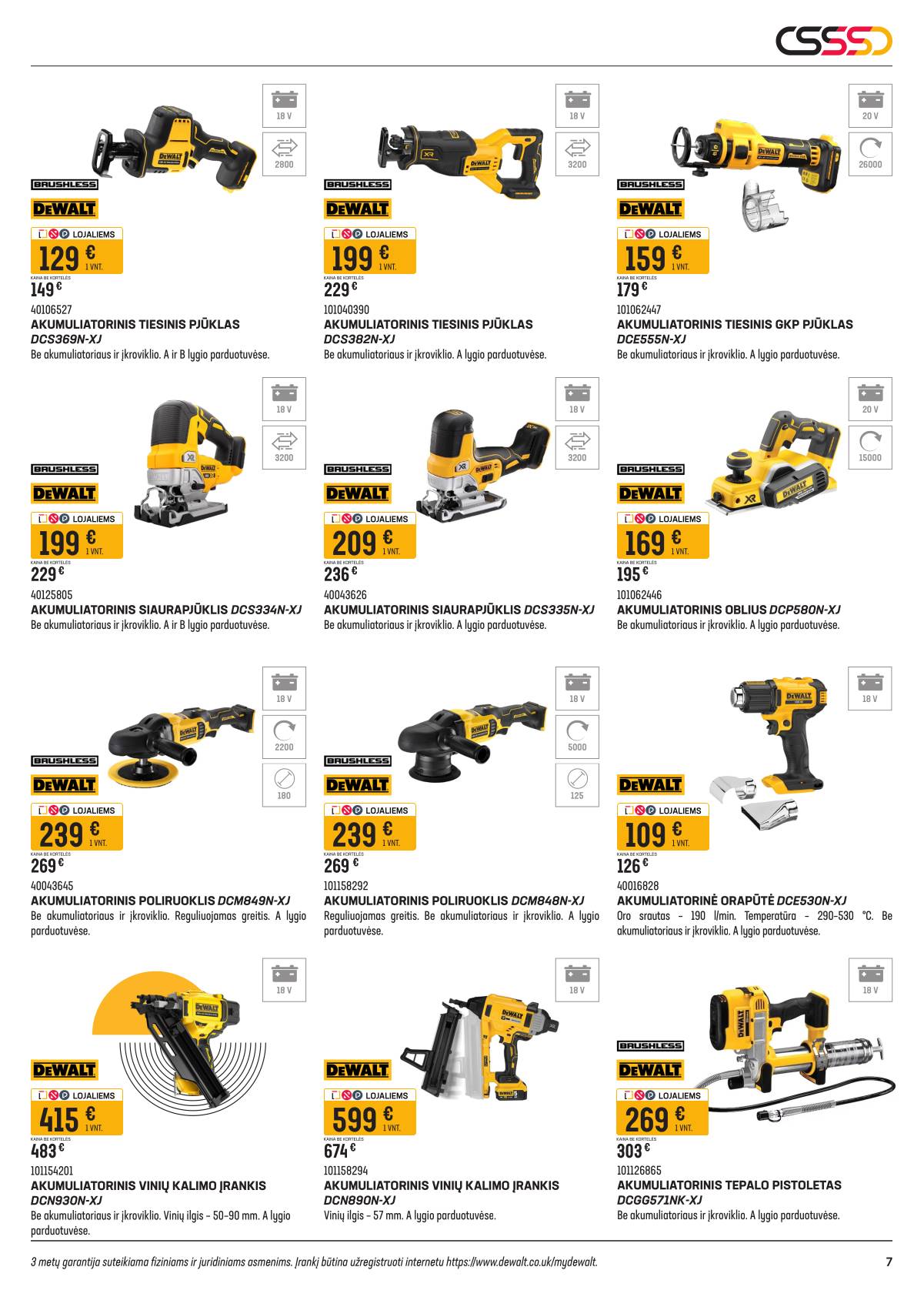 Senukai - Senukai nuolaidų leidinys Nr. 10 (687) 7 puslapis