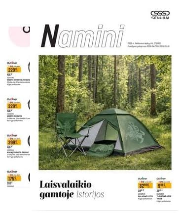 Senukai - "Senukai" akcijų leidinys Nr. 12 (689) 2026-04-23 – 2026-05-18