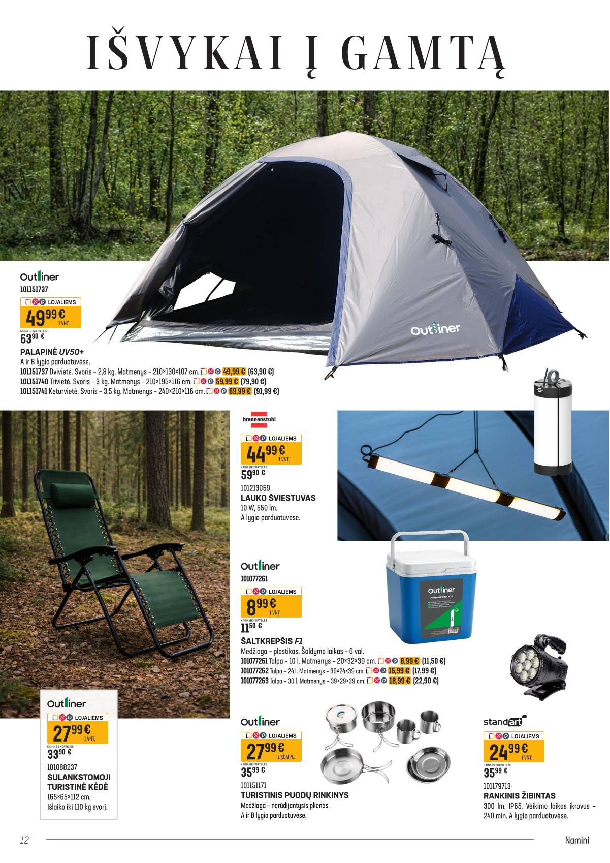 Senukai - "Senukai" akcijų leidinys Nr. 12 (689) 12 puslapis