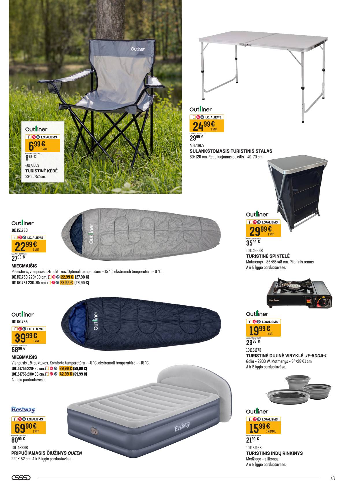 Senukai - "Senukai" akcijų leidinys Nr. 12 (689) 13 puslapis