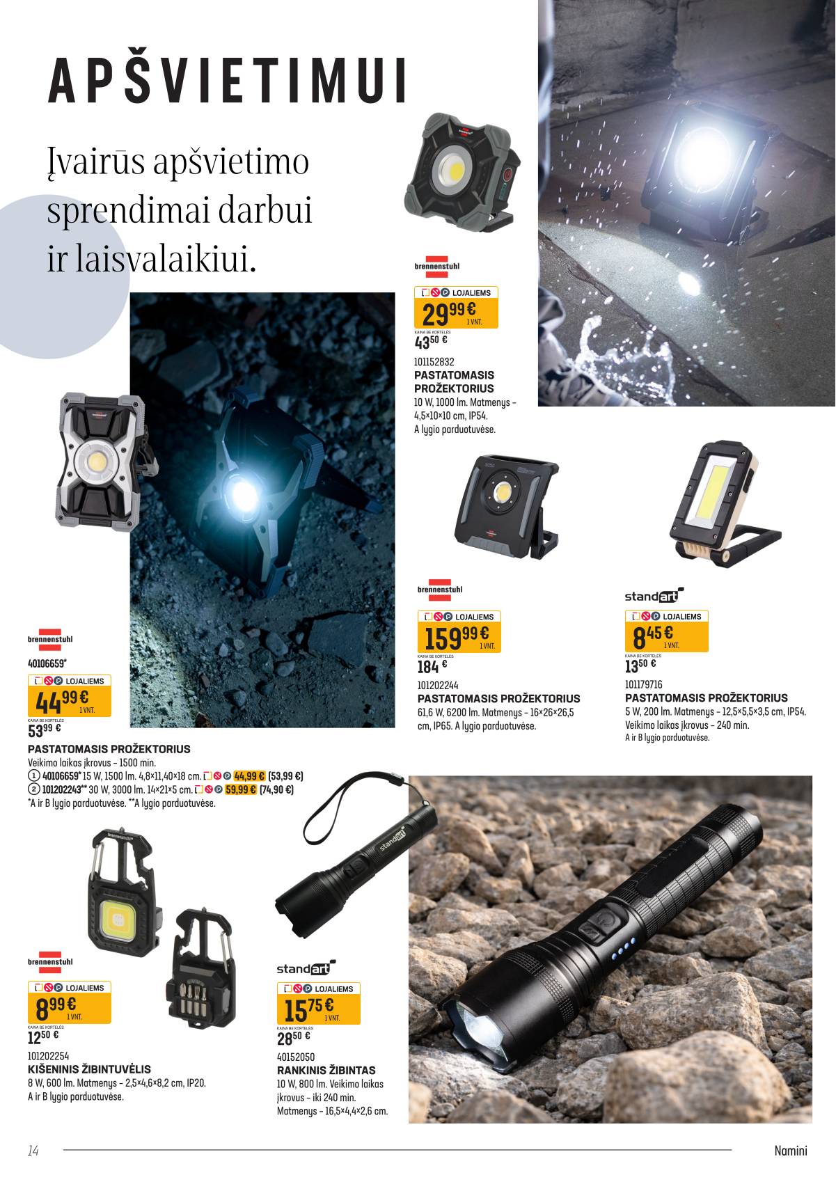 Senukai - "Senukai" akcijų leidinys Nr. 12 (689) 14 puslapis