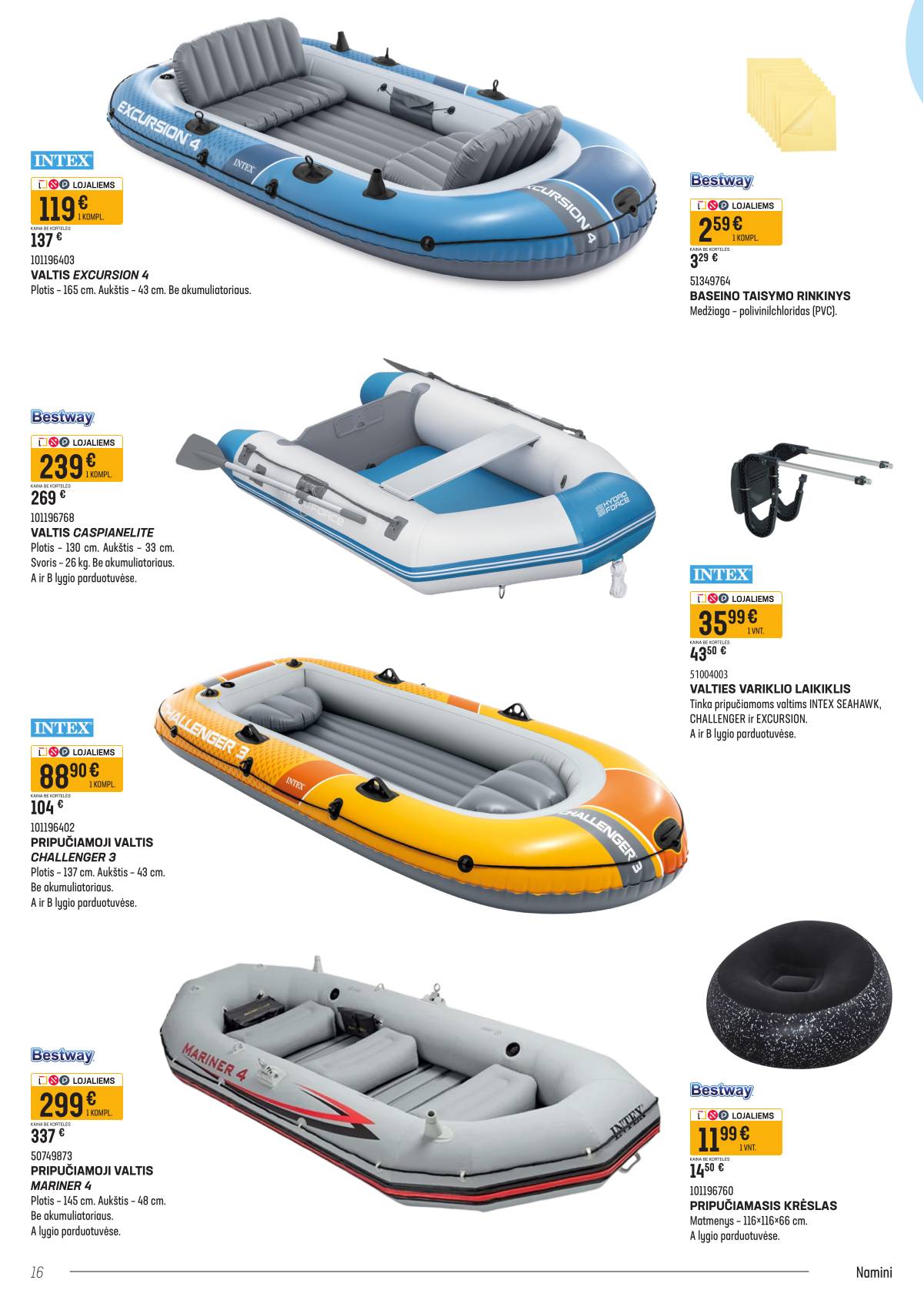 Senukai - "Senukai" akcijų leidinys Nr. 12 (689) 16 puslapis