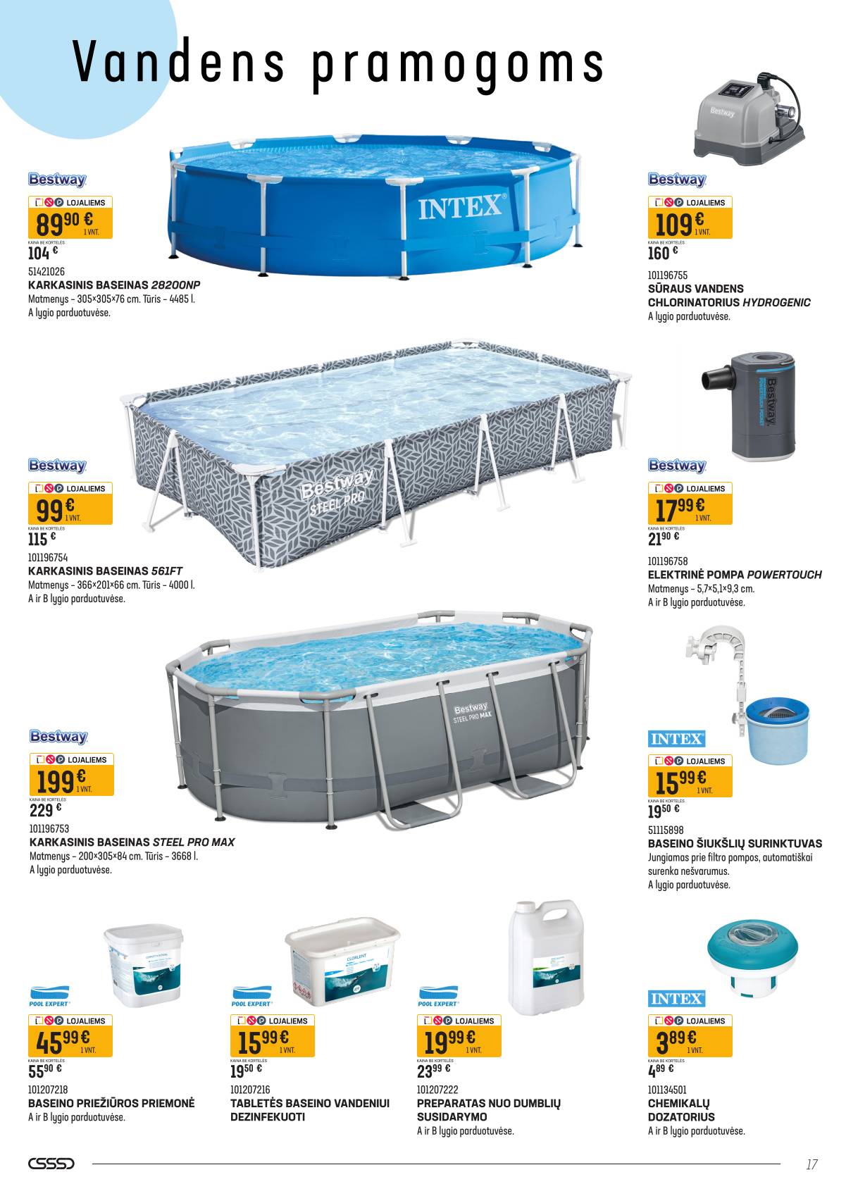 Senukai - "Senukai" akcijų leidinys Nr. 12 (689) 17 puslapis