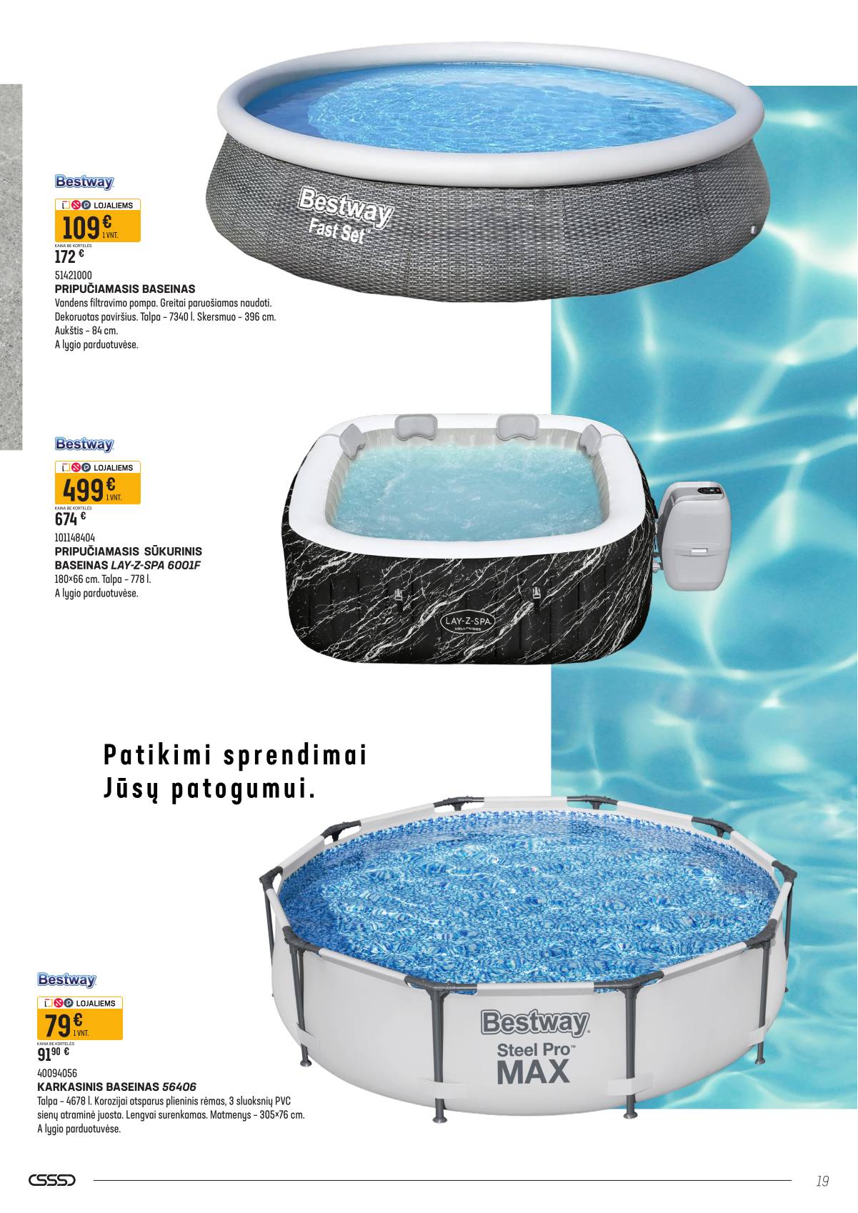 Senukai - "Senukai" akcijų leidinys Nr. 12 (689) 19 puslapis