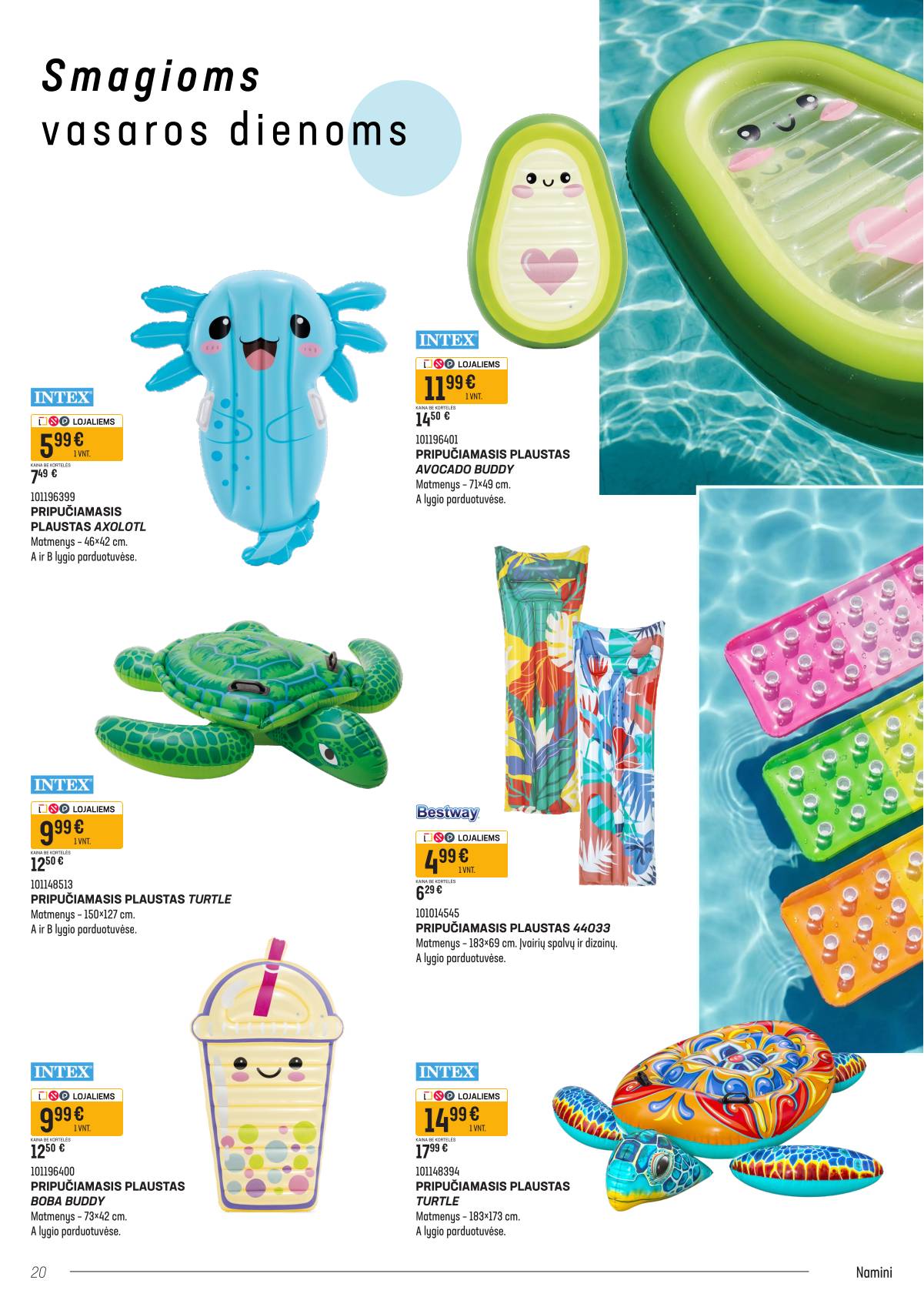 Senukai - "Senukai" akcijų leidinys Nr. 12 (689) 20 puslapis