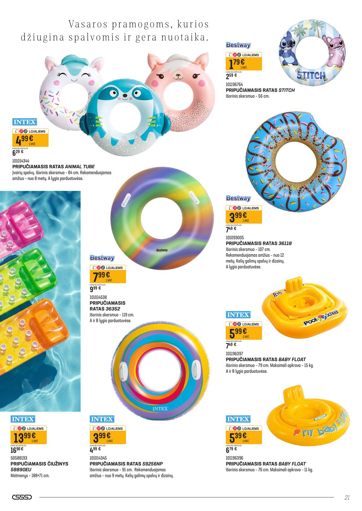 Senukai - "Senukai" akcijų leidinys Nr. 12 (689) 21 puslapis