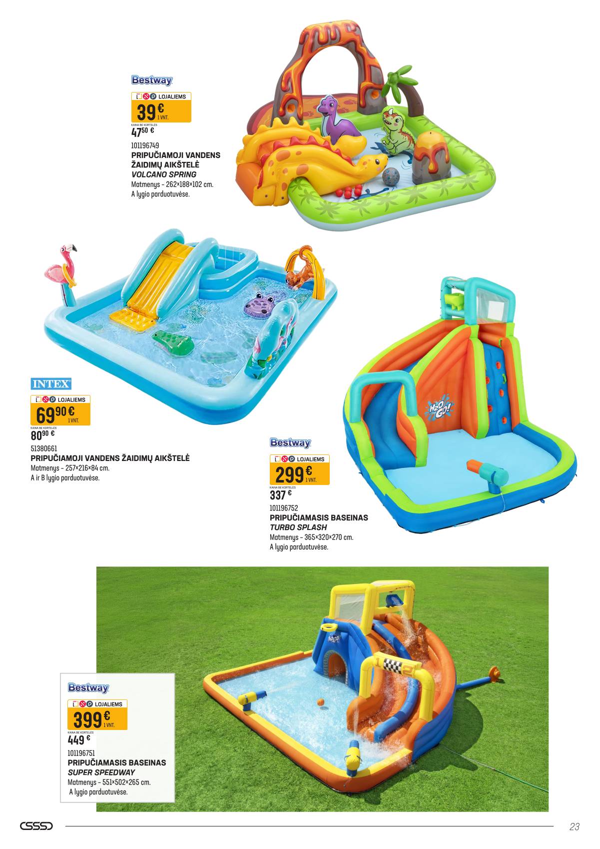 Senukai - "Senukai" akcijų leidinys Nr. 12 (689) 23 puslapis