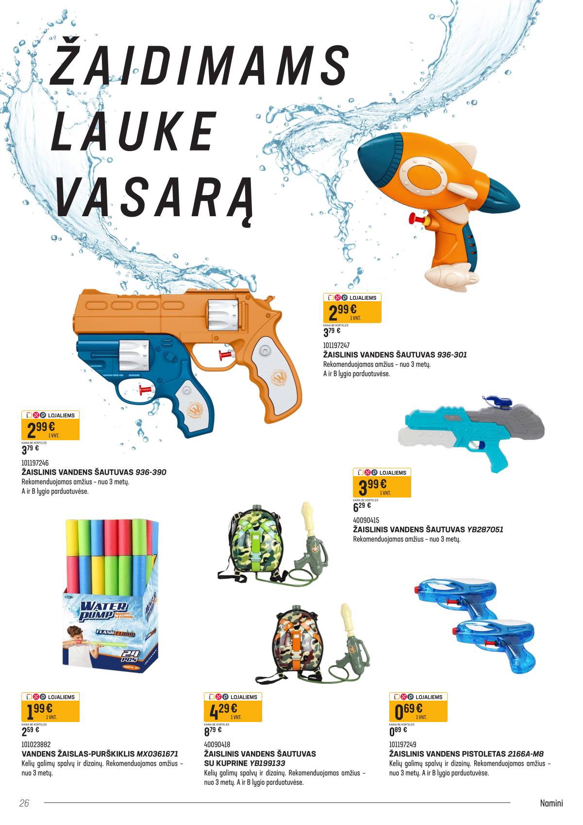 Senukai - "Senukai" akcijų leidinys Nr. 12 (689) 26 puslapis