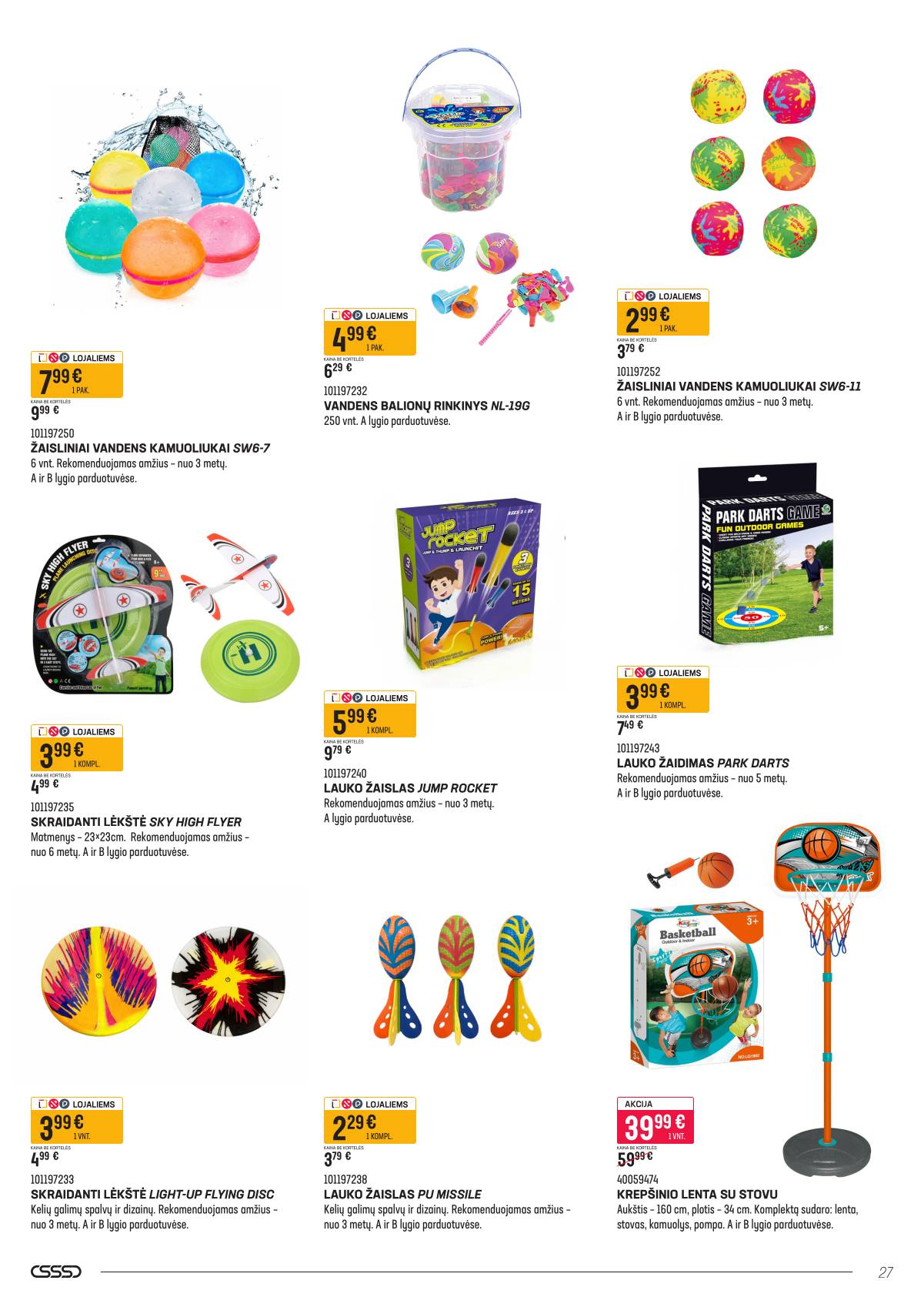 Senukai - "Senukai" akcijų leidinys Nr. 12 (689) 27 puslapis