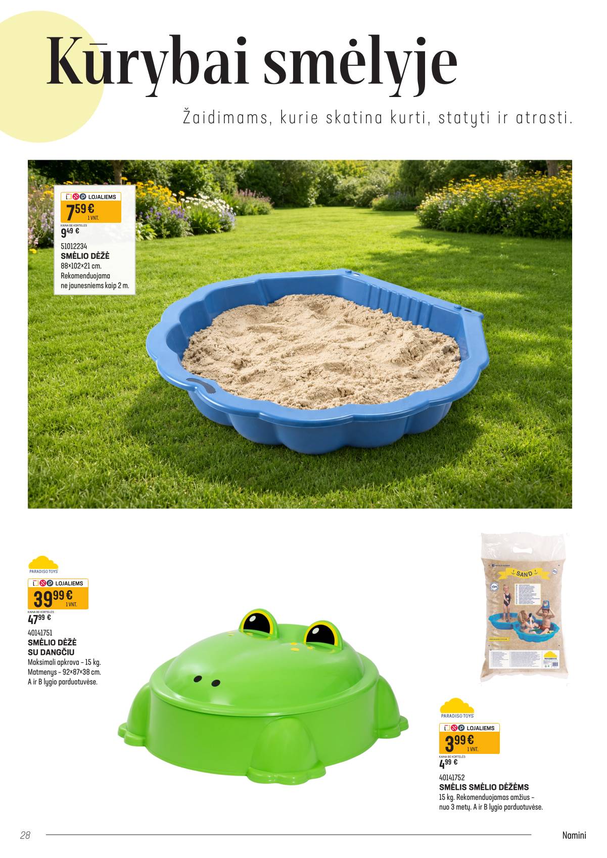 Senukai - "Senukai" akcijų leidinys Nr. 12 (689) 28 puslapis