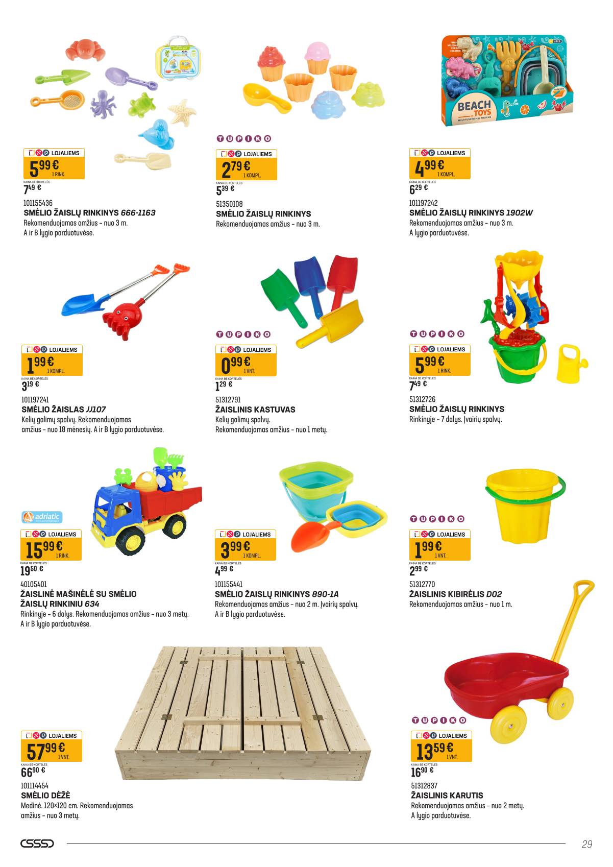 Senukai - "Senukai" akcijų leidinys Nr. 12 (689) 29 puslapis