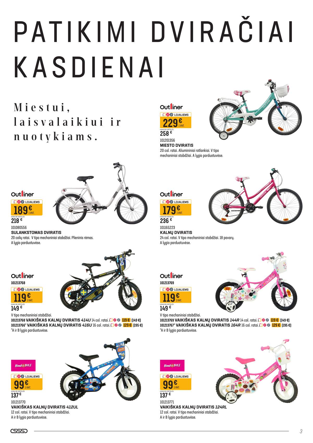 Senukai - "Senukai" akcijų leidinys Nr. 12 (689) 3 puslapis