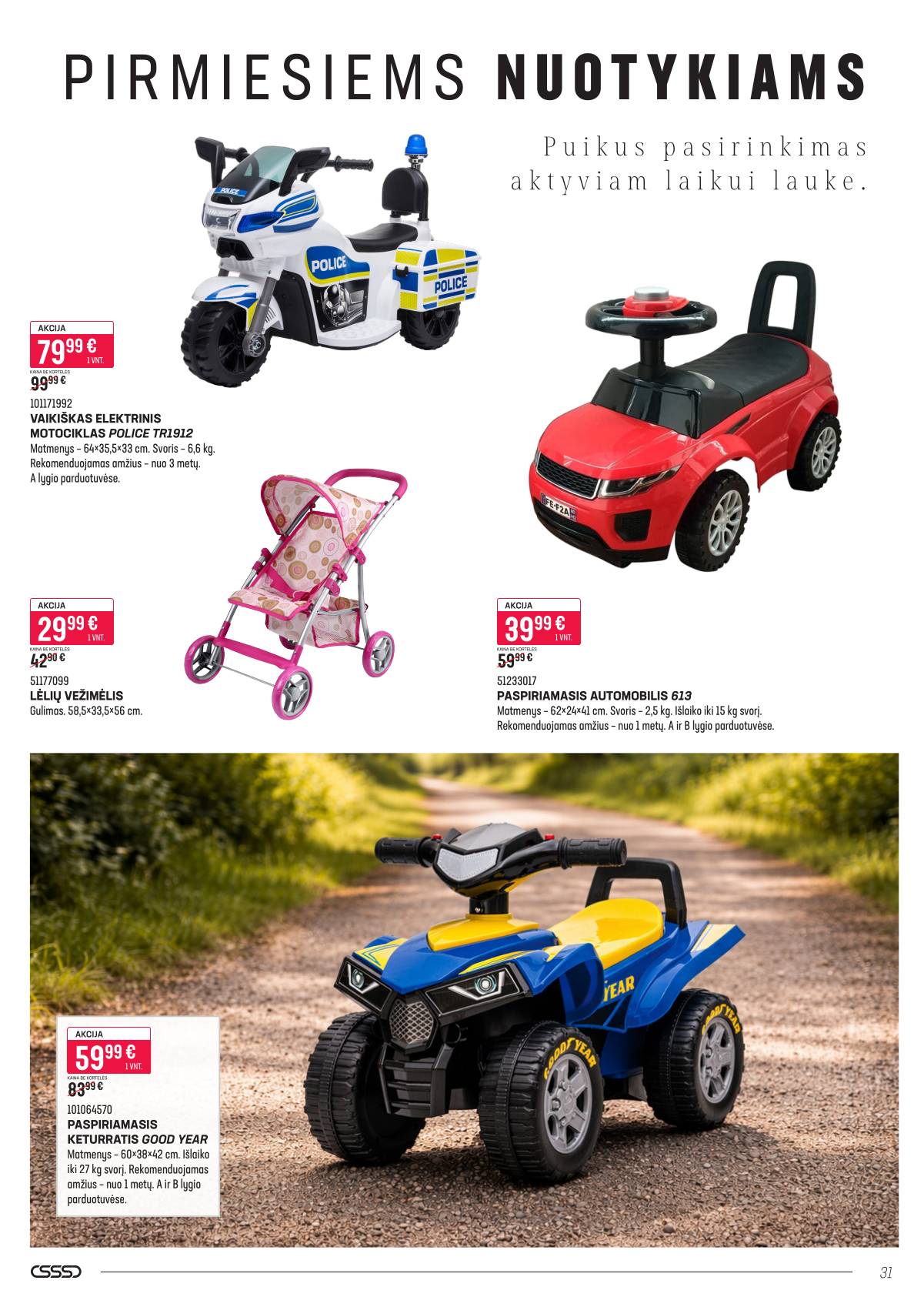 Senukai - "Senukai" akcijų leidinys Nr. 12 (689) 31 puslapis