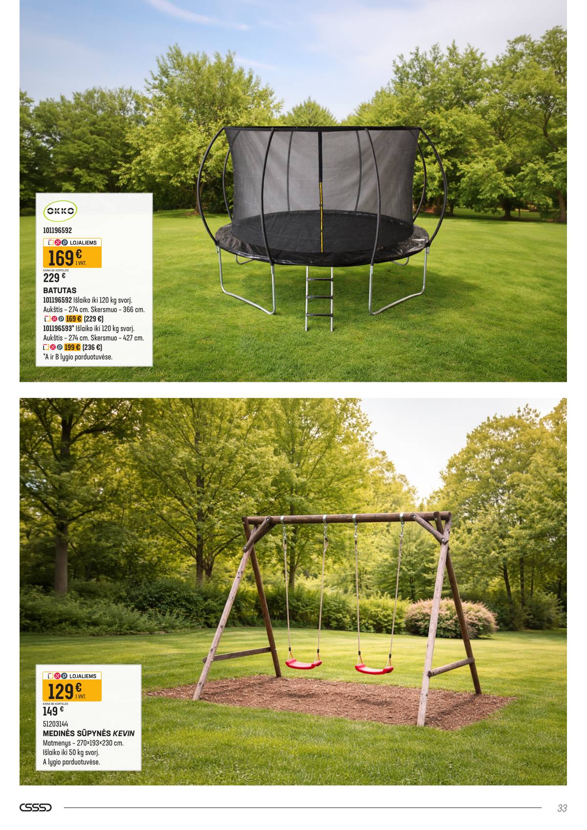 Senukai - "Senukai" akcijų leidinys Nr. 12 (689) 33 puslapis