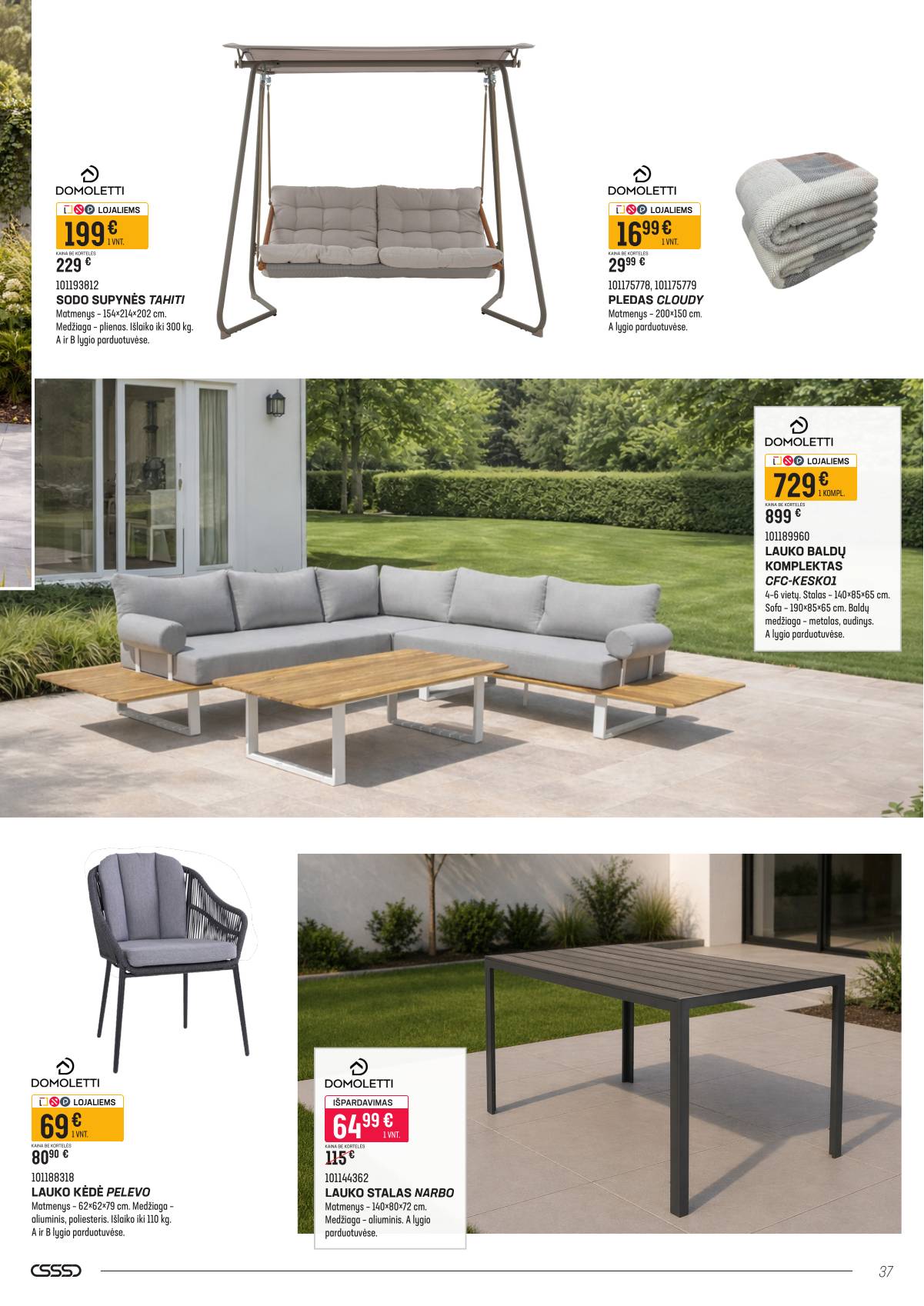 Senukai - "Senukai" akcijų leidinys Nr. 12 (689) 37 puslapis