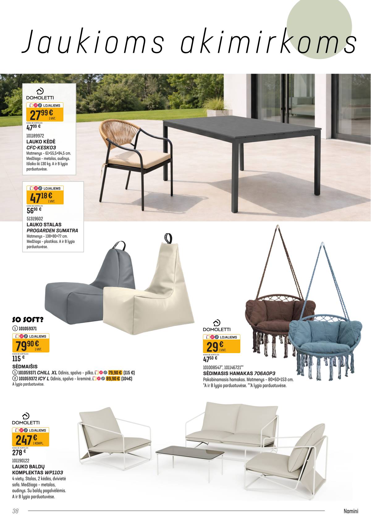 Senukai - "Senukai" akcijų leidinys Nr. 12 (689) 38 puslapis