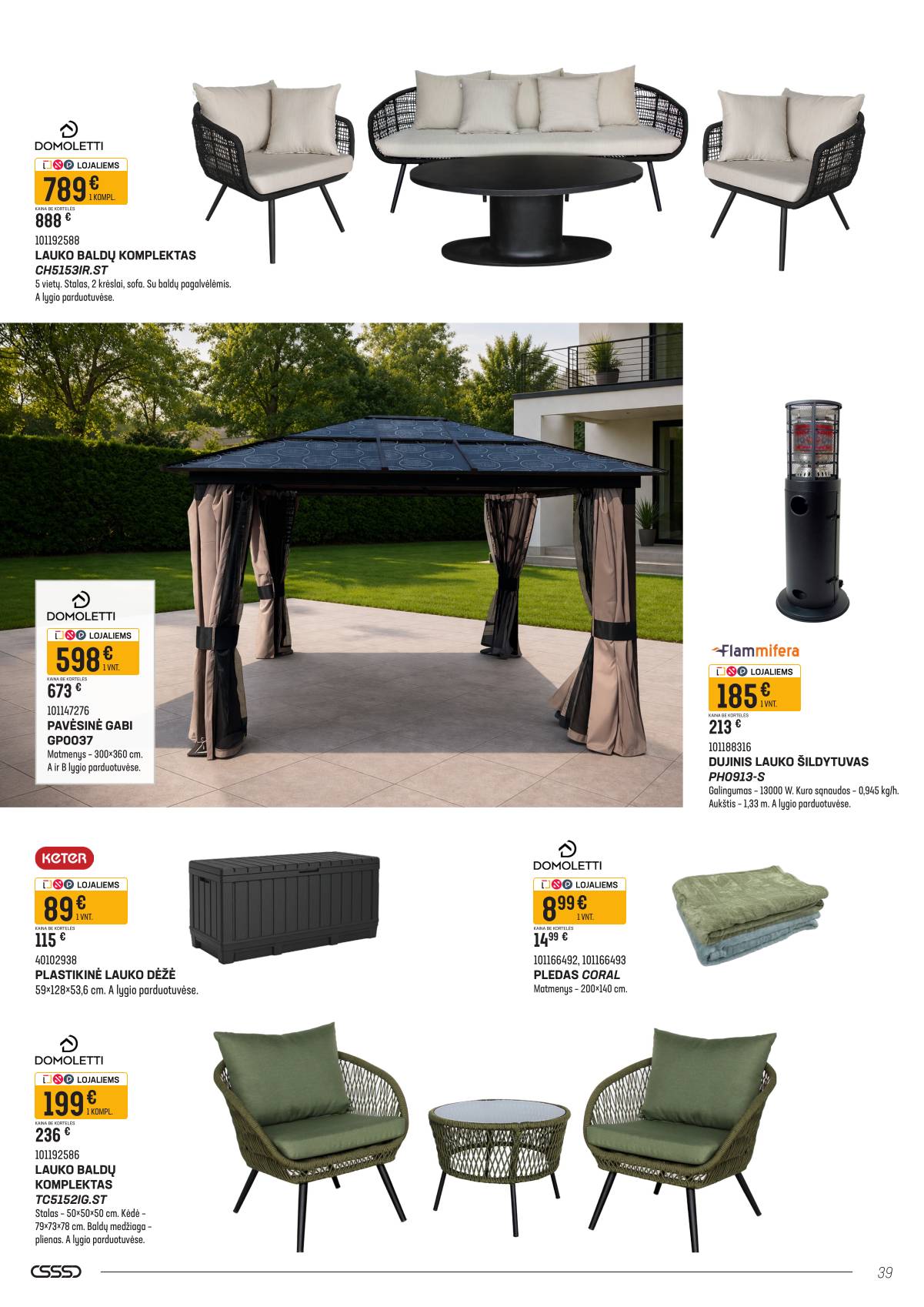 Senukai - "Senukai" akcijų leidinys Nr. 12 (689) 39 puslapis