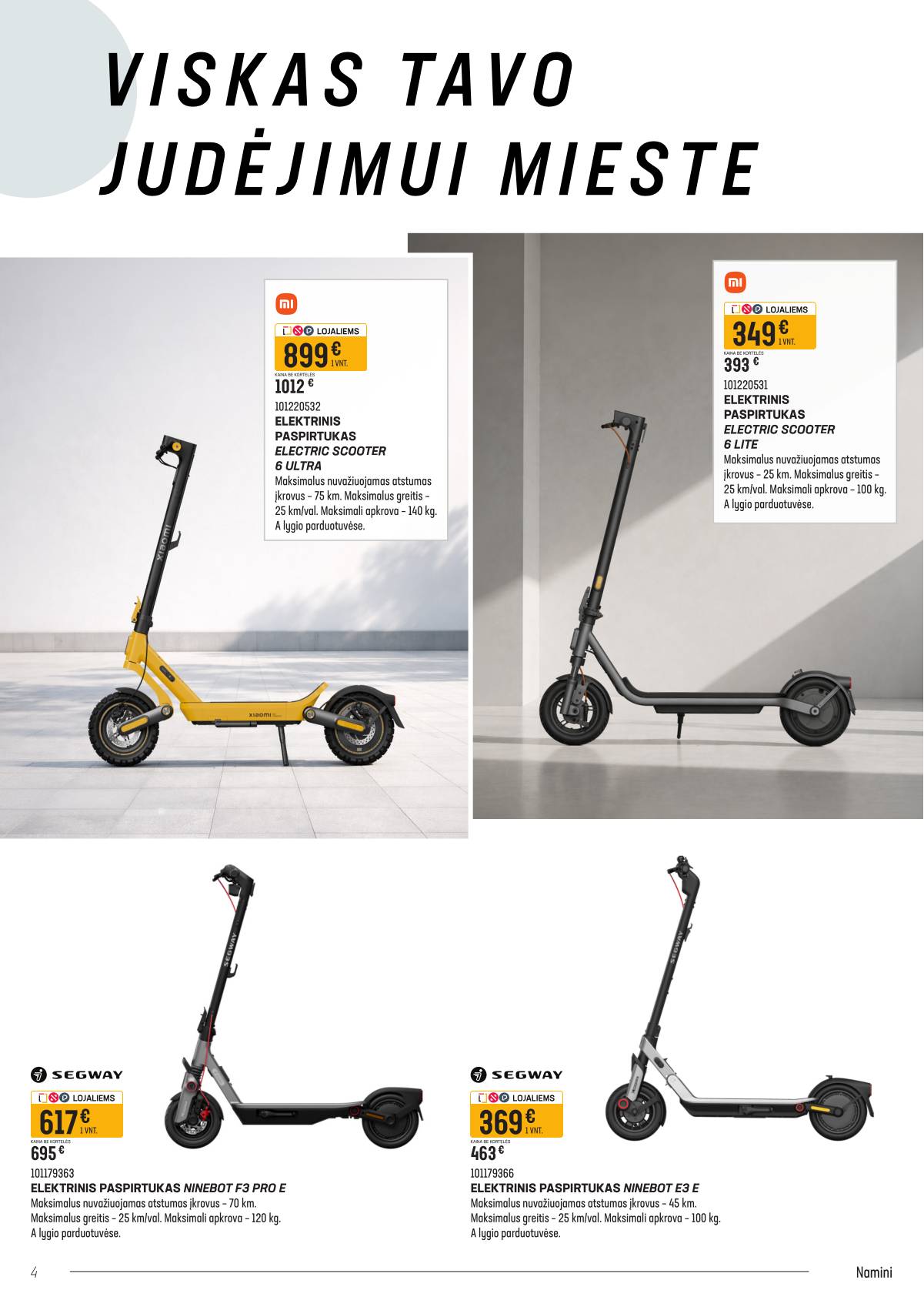 Senukai - "Senukai" akcijų leidinys Nr. 12 (689) 4 puslapis