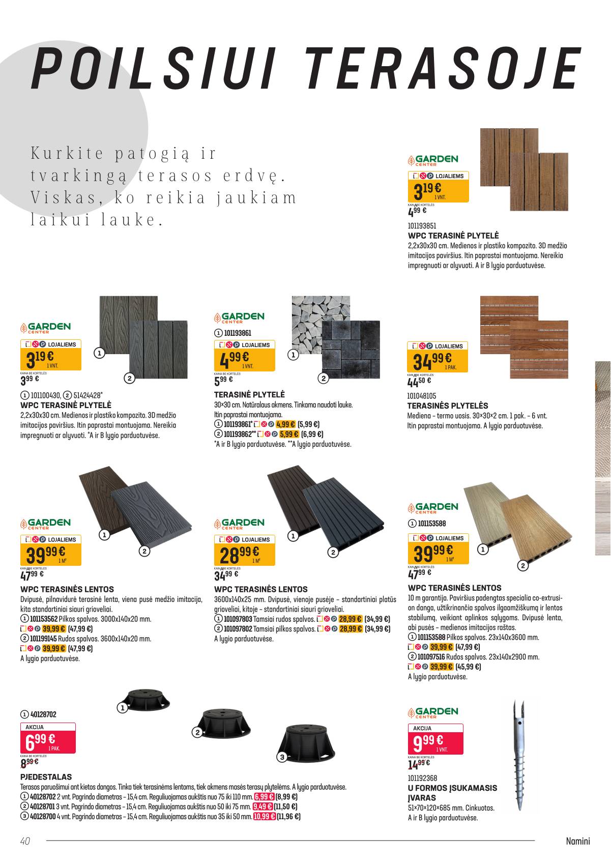 Senukai - "Senukai" akcijų leidinys Nr. 12 (689) 40 puslapis