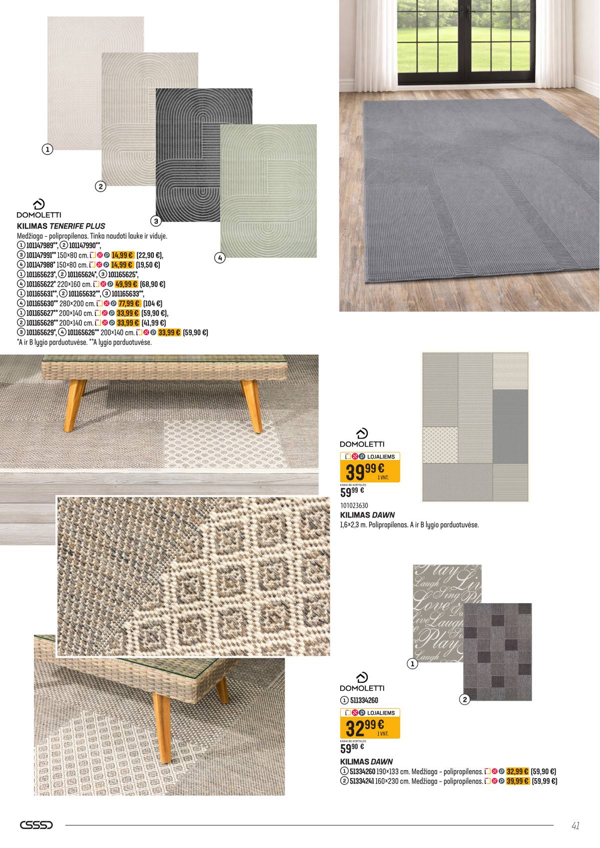 Senukai - "Senukai" akcijų leidinys Nr. 12 (689) 41 puslapis