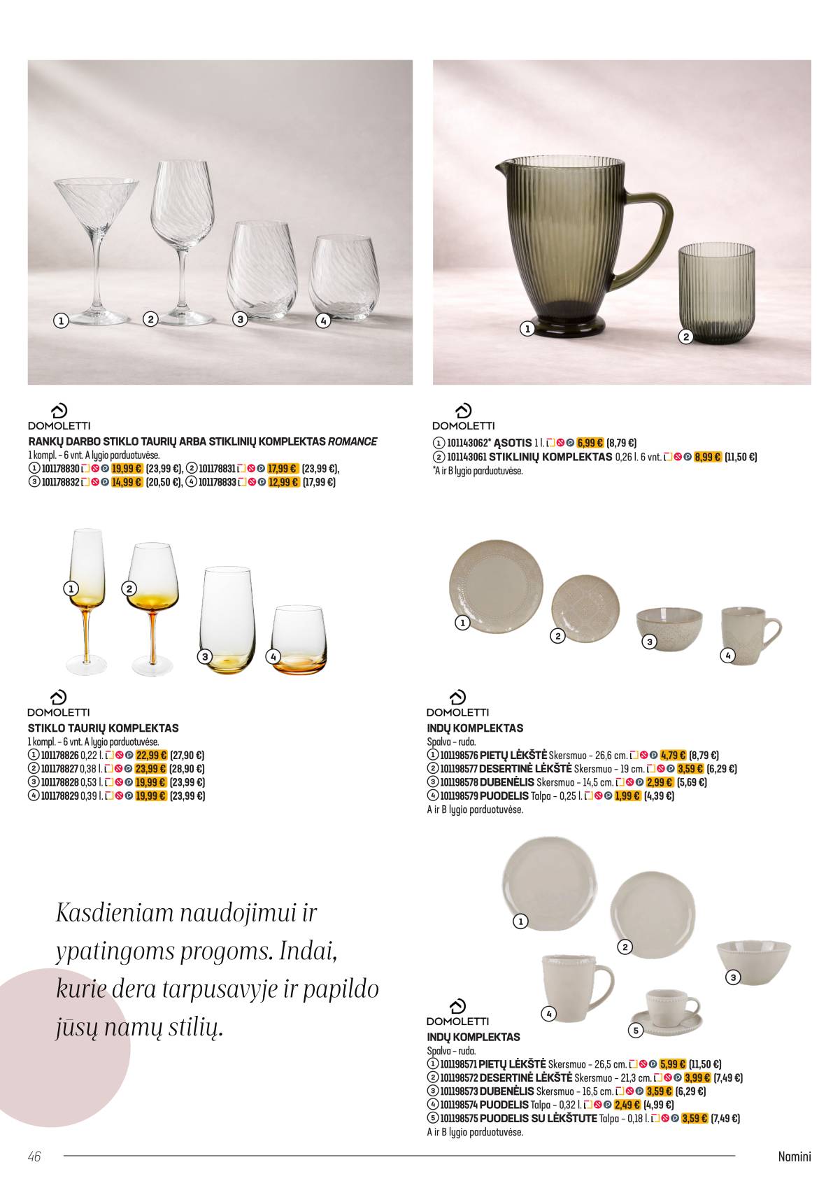 Senukai - "Senukai" akcijų leidinys Nr. 12 (689) 46 puslapis