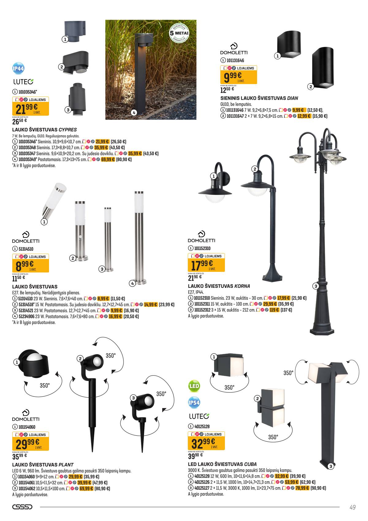 Senukai - "Senukai" akcijų leidinys Nr. 12 (689) 49 puslapis