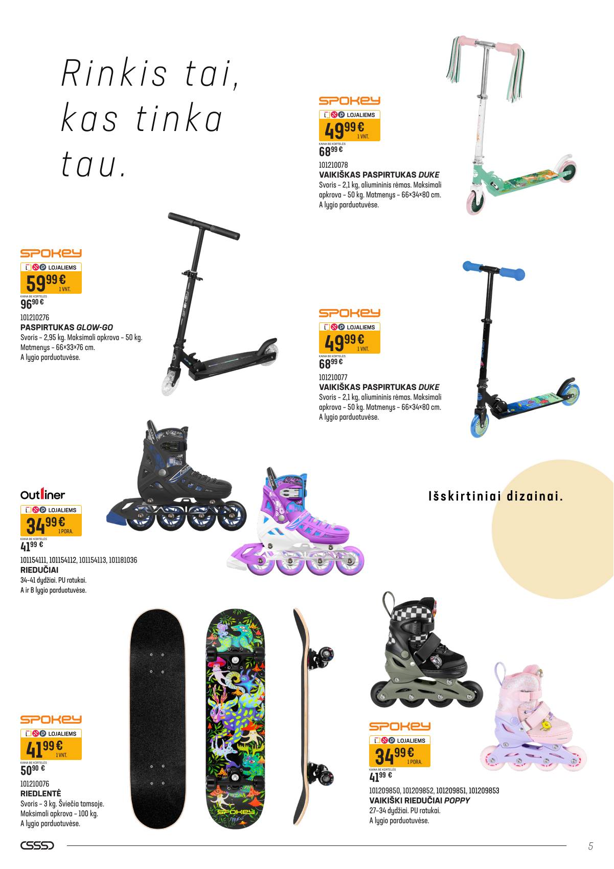 Senukai - "Senukai" akcijų leidinys Nr. 12 (689) 5 puslapis