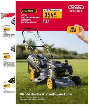 Senukai - Senukai akcijų leidinys | 2026-04-30 - 2026-05-13 2026-04-30 – 2026-05-13