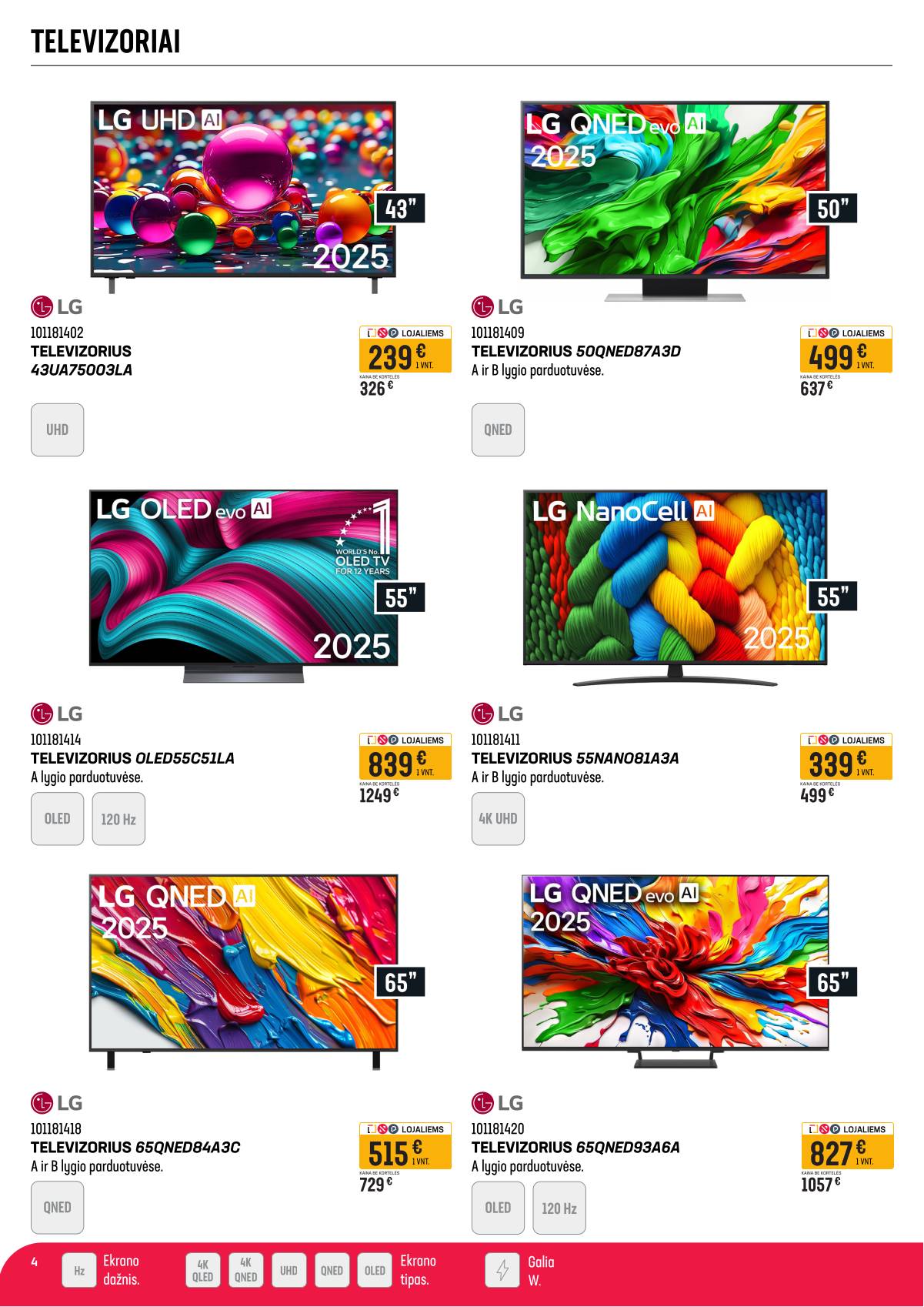 Senukai - Senukai akcijų Leidinys "Garso dienos" | 2026-05-06 - 2026-06-01 4 puslapis