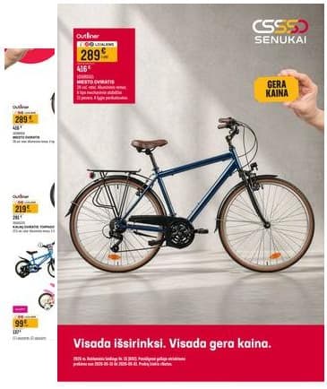 Senukai - Senukai akcijų leidinys Nr. 15 | 2026-05-15 - 2026-06-01 2026-05-15 – 2026-06-01