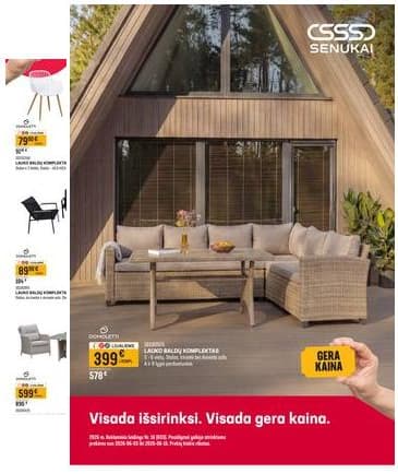 Senukai - Senukai akcijų leidinys Nr. 16 | 2026-06-03 - 2026-06-16 2026-06-03 – 2026-06-16