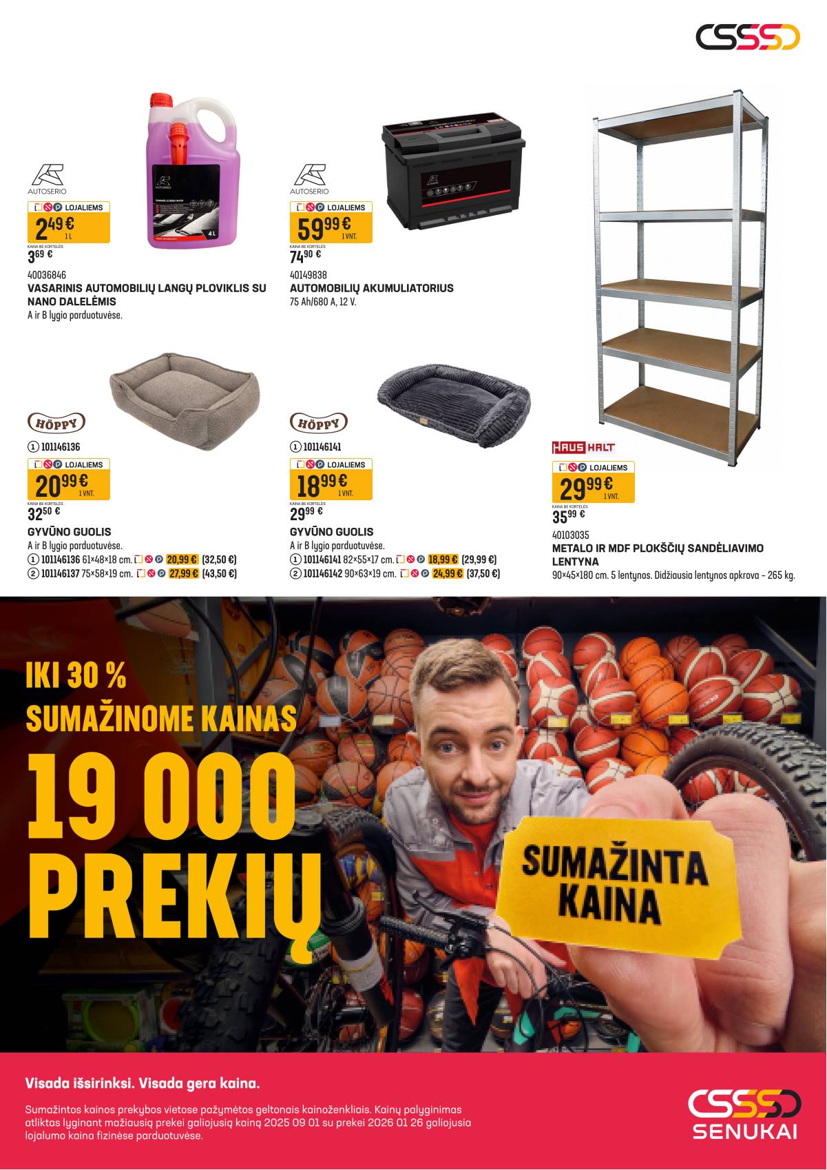 Senukai - Senukai akcijų leidinys Nr. 16 | 2026-06-03 - 2026-06-16 7 puslapis