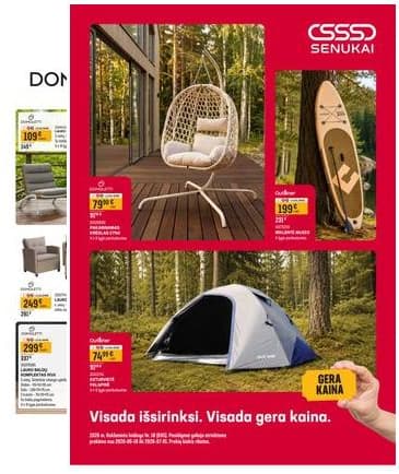 Senukai - Senukai akcijų leidinys Nr. 18 | 2026-06-18 - 2026-07-01 2026-06-18 – 2026-07-01