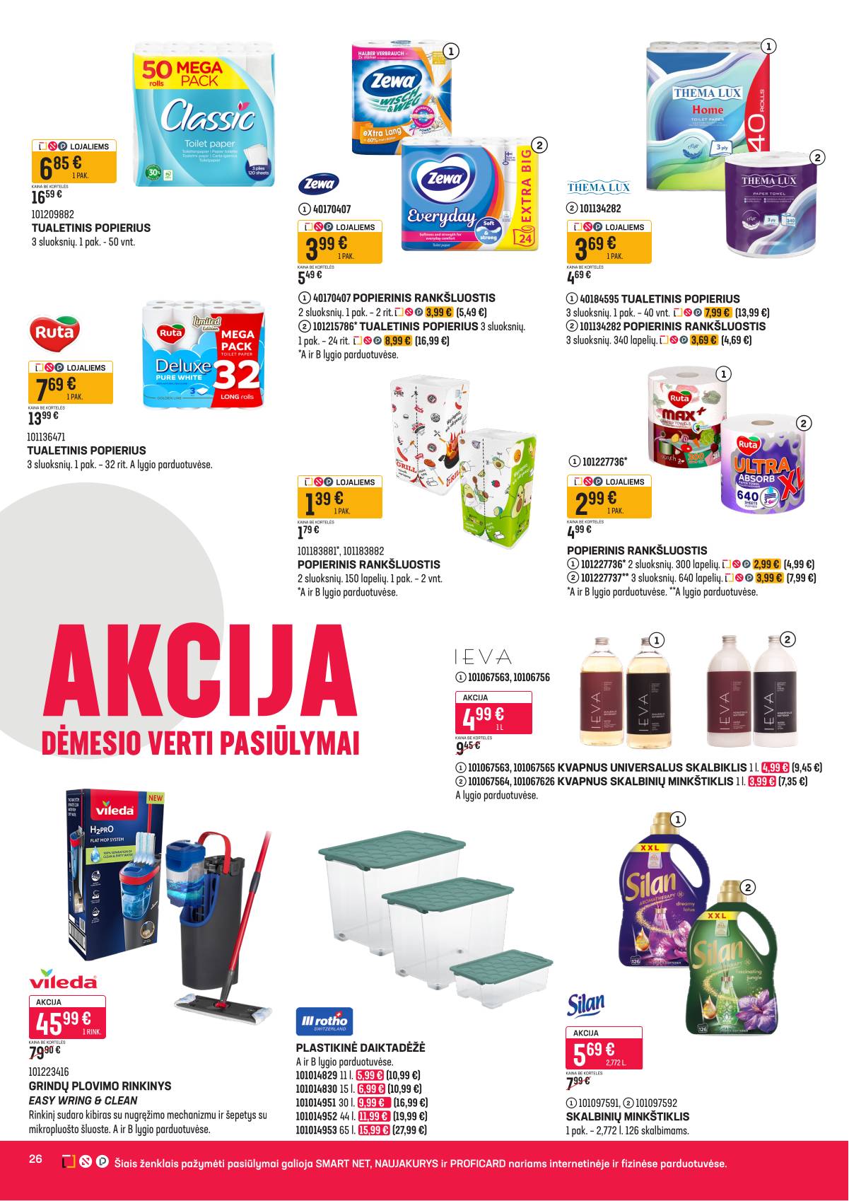 Senukai - Senukai akcijų leidinys Nr. 18 | 2026-06-18 - 2026-07-01 26 puslapis