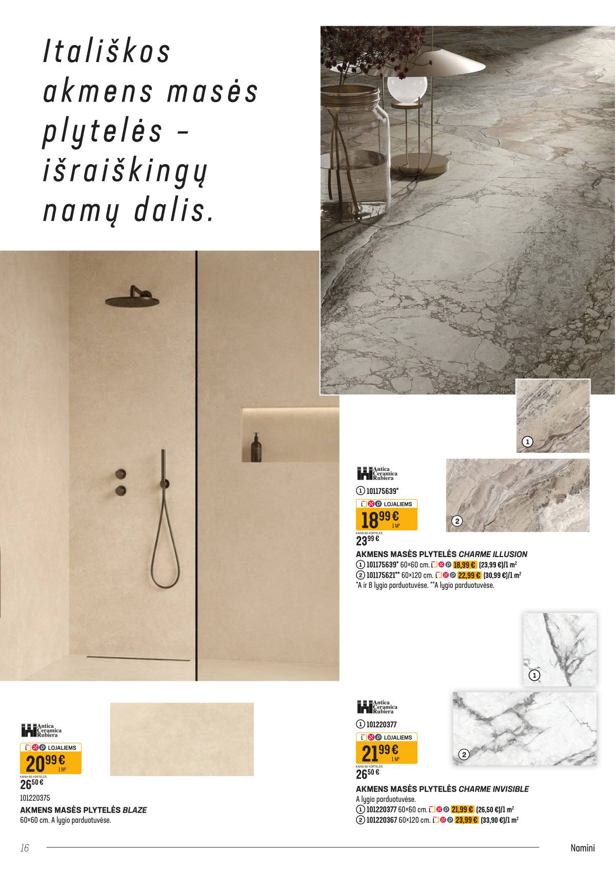 Senukai - Senukai "Namini" akcijų leidinys Nr. 23 16 puslapis