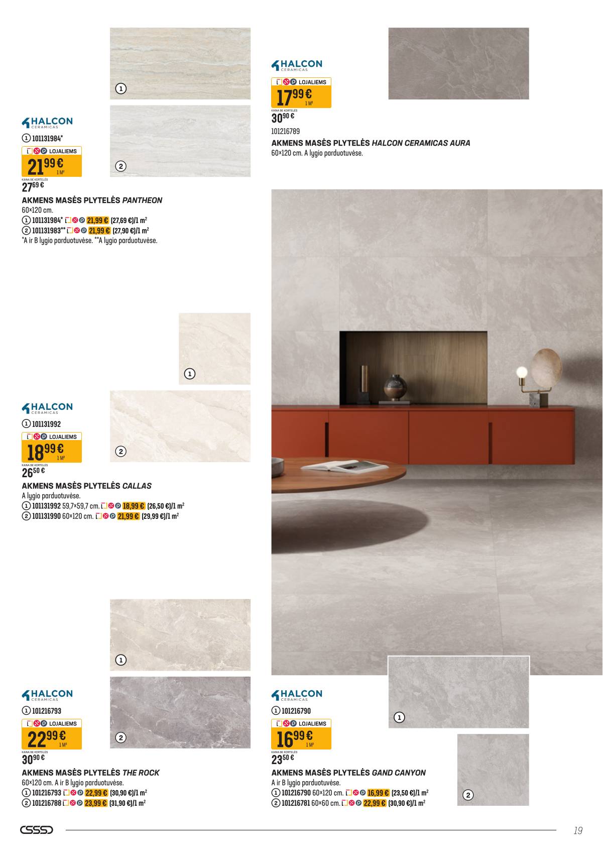 Senukai - Senukai "Namini" akcijų leidinys Nr. 23 19 puslapis