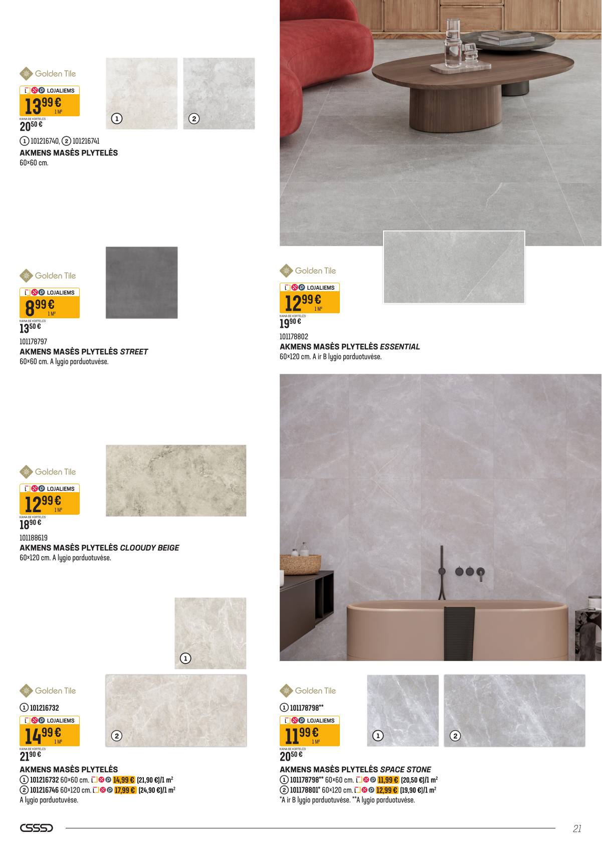 Senukai - Senukai "Namini" akcijų leidinys Nr. 23 21 puslapis