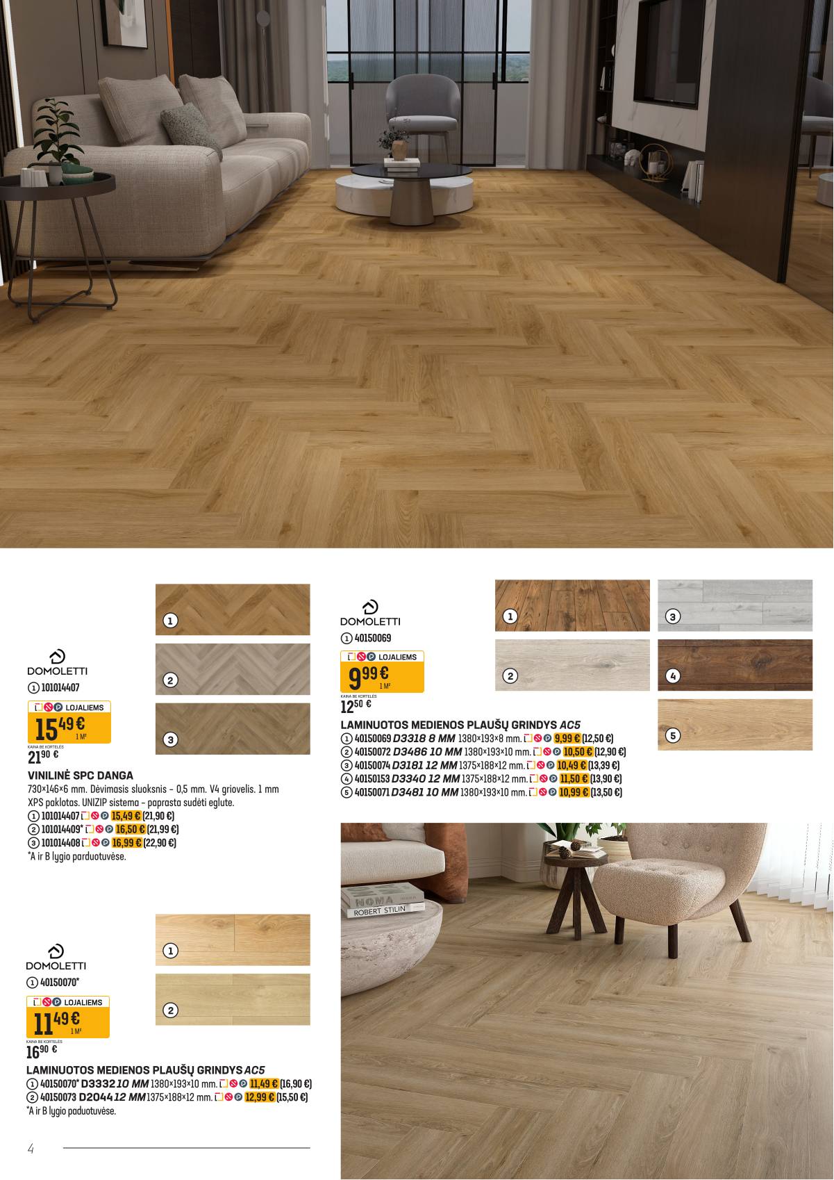 Senukai - Senukai "Namini" akcijų leidinys Nr. 23 4 puslapis