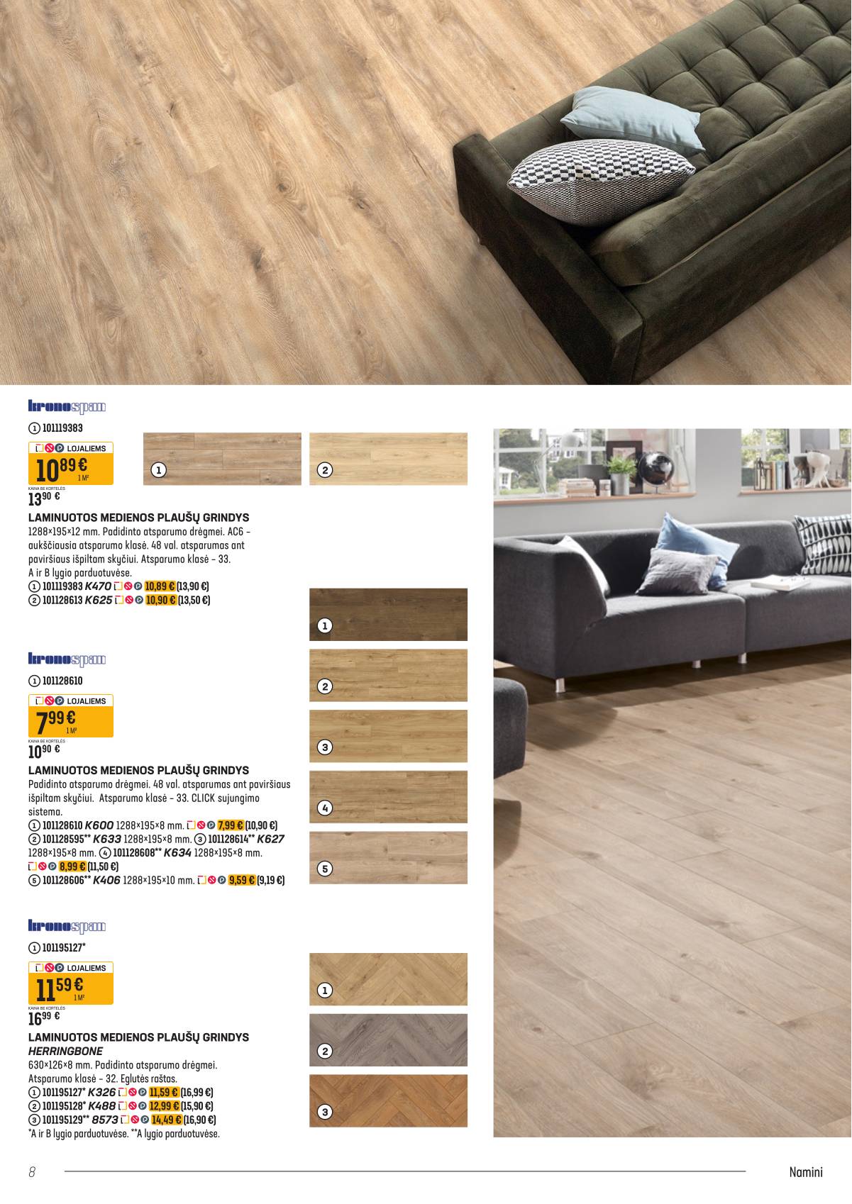 Senukai - Senukai "Namini" akcijų leidinys Nr. 23 8 puslapis