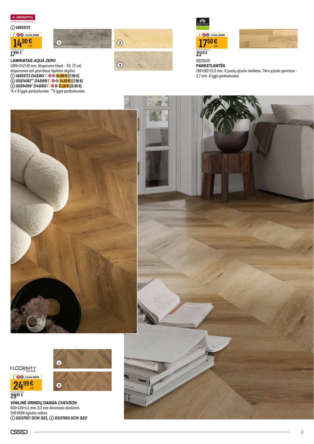 Senukai - Senukai "Namini" akcijų leidinys Nr. 23 9 puslapis