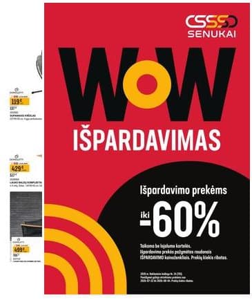Senukai - Senukai akcijų leidinys Nr. 24 2026-07-22 – 2026-08-04
