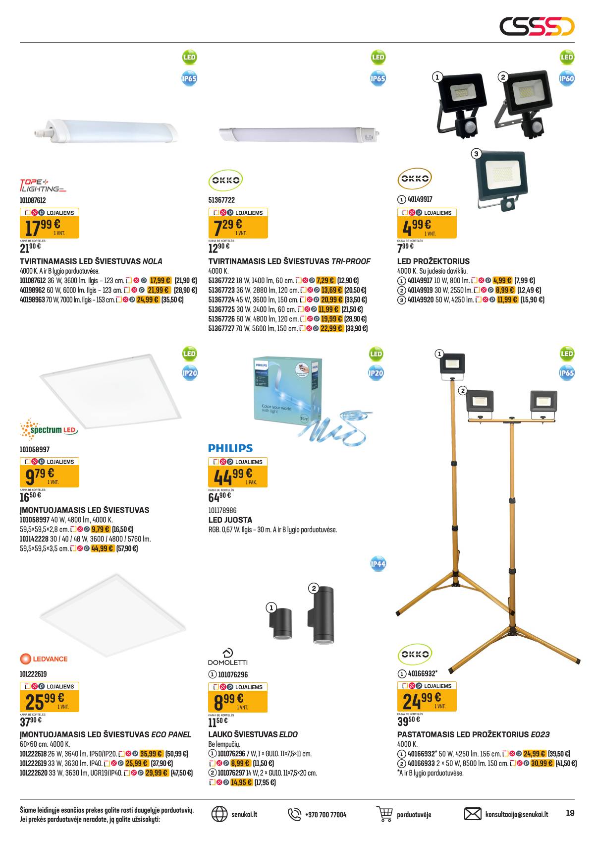 Senukai - Senukai akcijų leidinys Nr. 24 19 puslapis