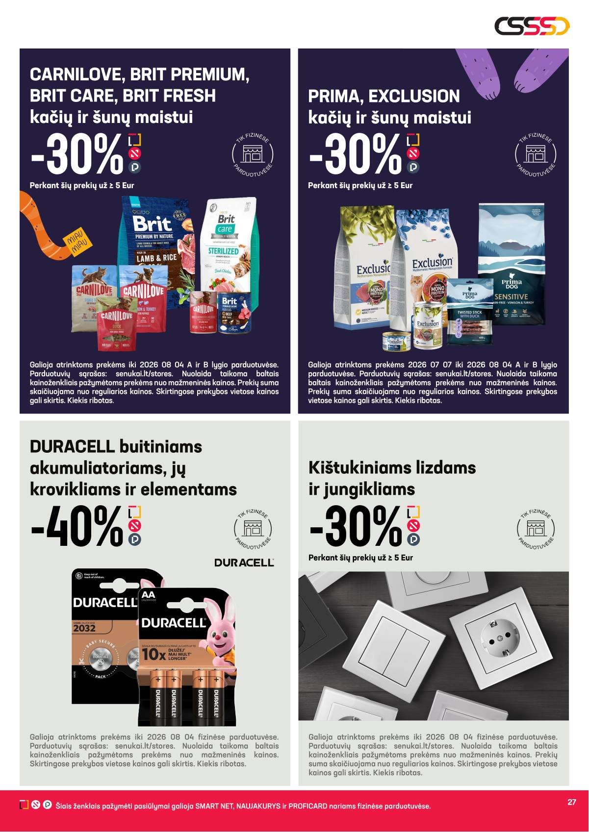 Senukai - Senukai akcijų leidinys Nr. 24 27 puslapis