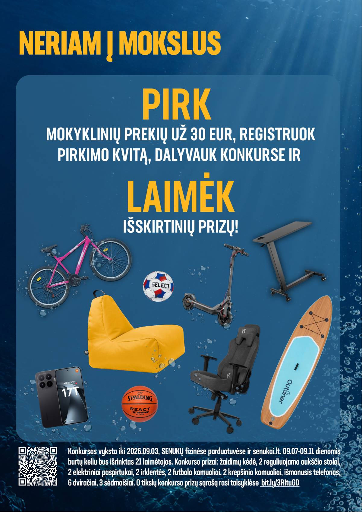 Senukai - Senukai "Neriam į mokslą" akcijų leidinys 12 puslapis