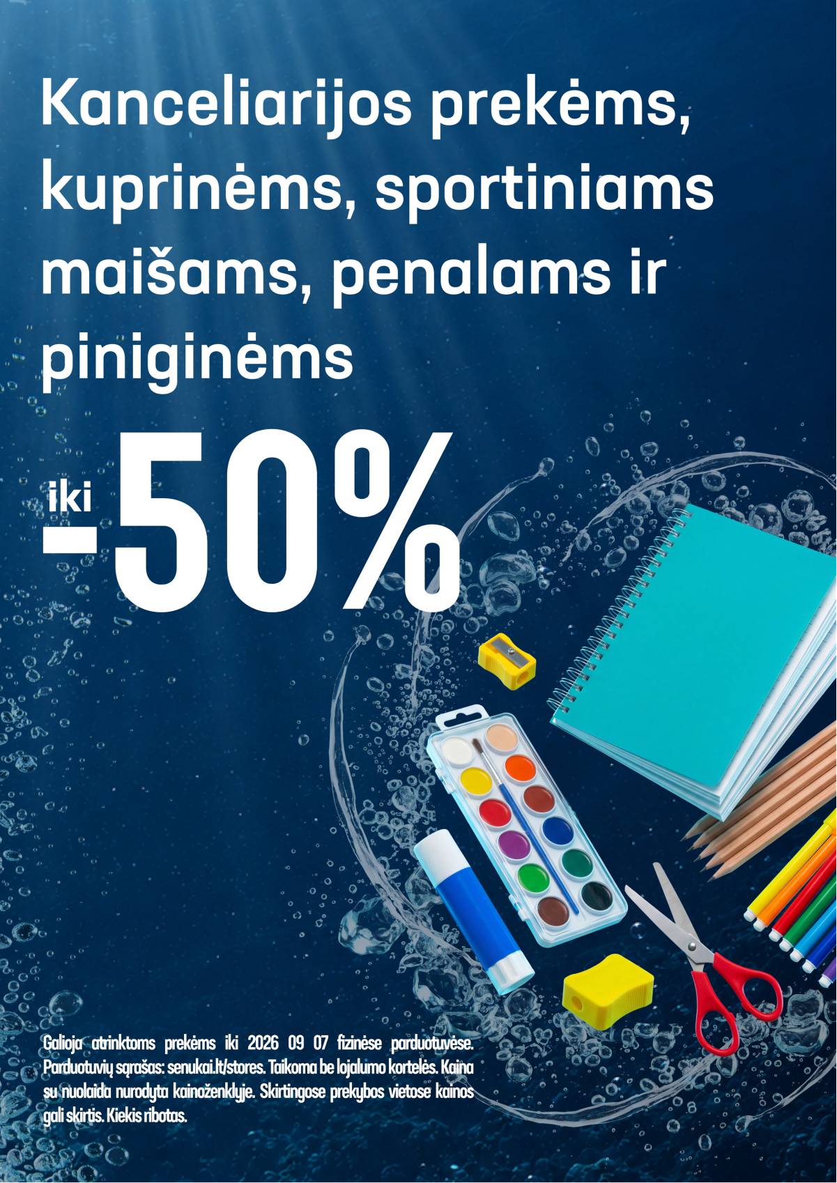 Senukai - Senukai "Neriam į mokslą" akcijų leidinys 13 puslapis