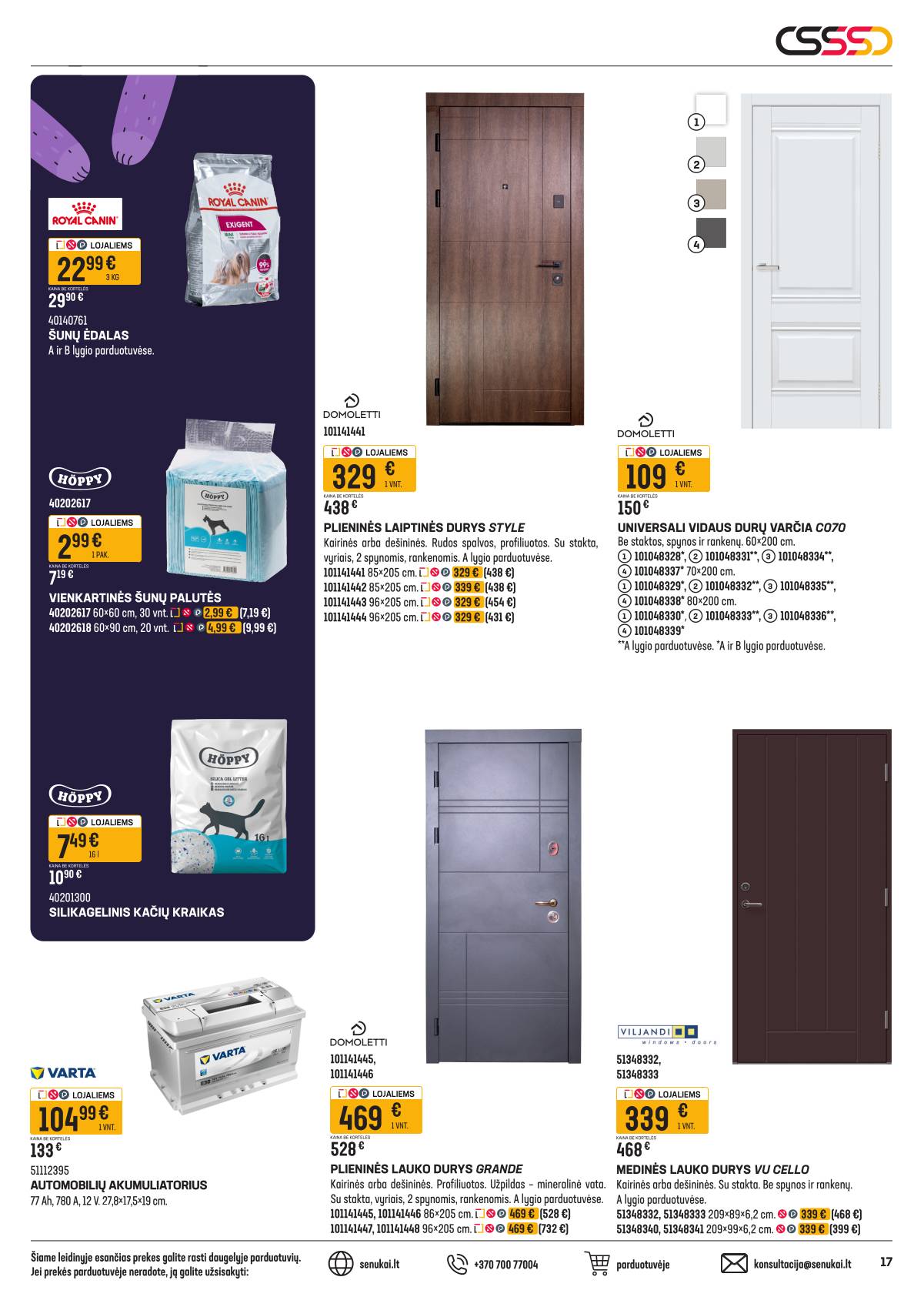 Senukai - Senukai akcijų Leidinys Nr. 27 17 puslapis