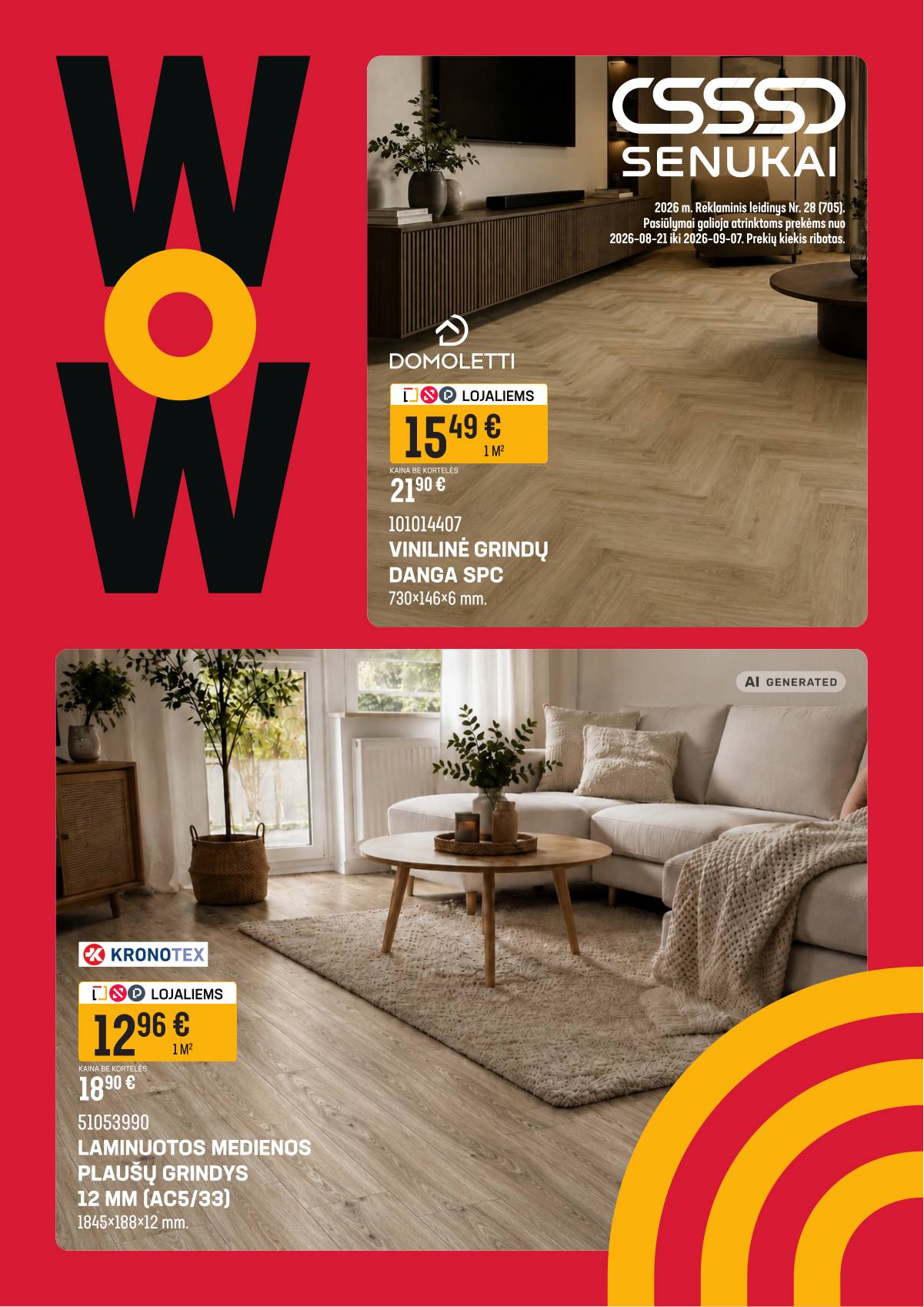 Senukai - Senukai akcijų leidinys Nr. 28 1 puslapis
