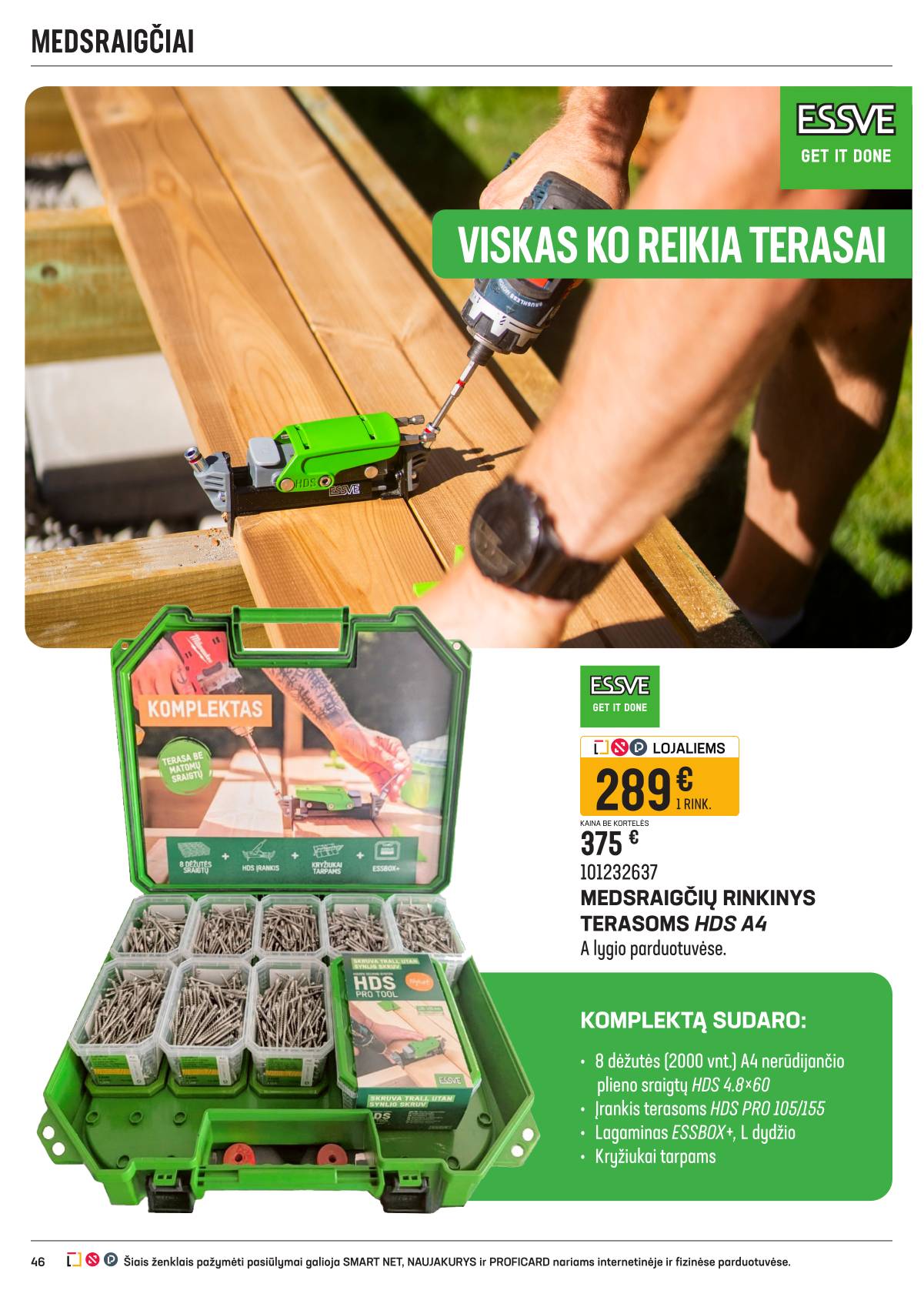 Senukai - Įrankiai | Senukai akcijų Leidinys Nr. 31 46 puslapis