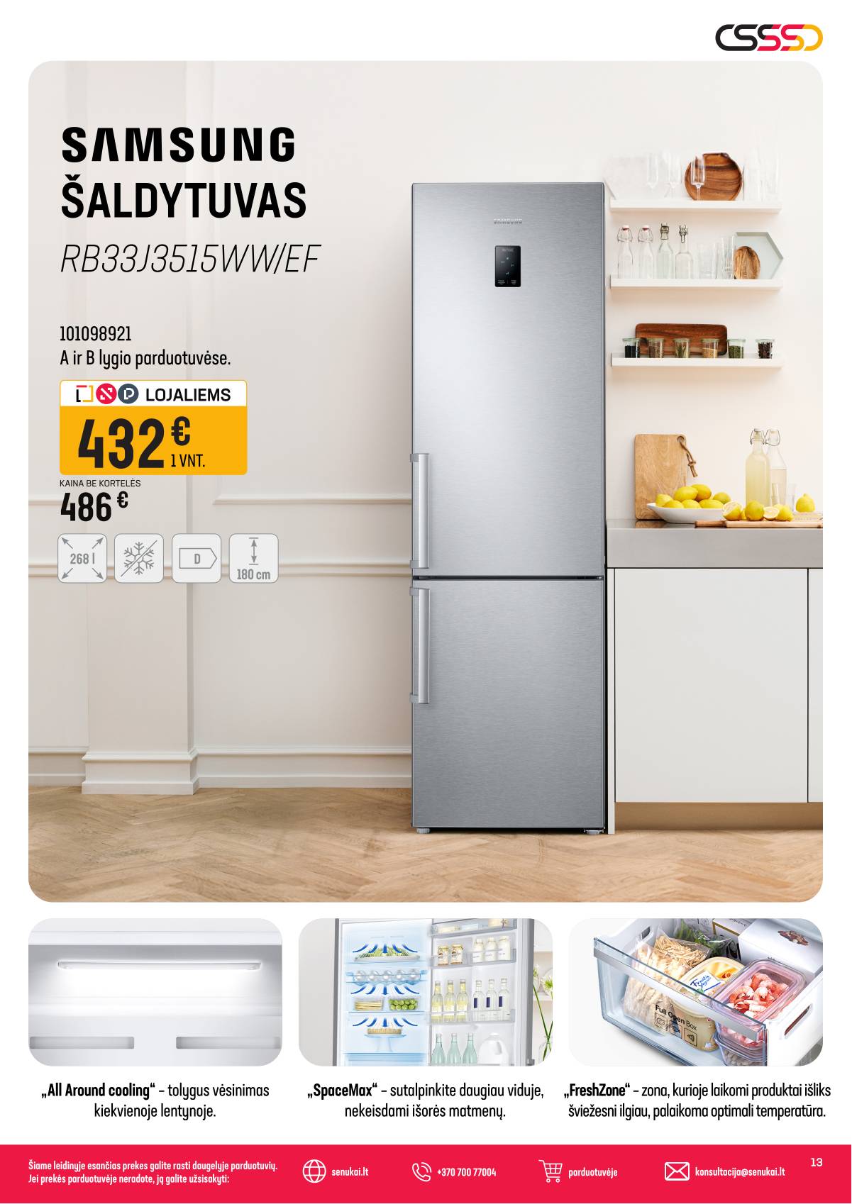 Senukai - Virimo dienos | Senukai akcijų Leidinys Nr. 32 13 puslapis